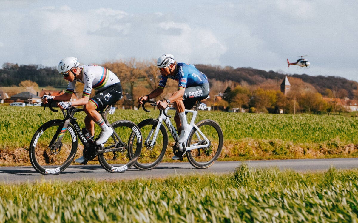 Pogačar and Van der Poel set the tone in a Tour de France peloton that races at warp speed.