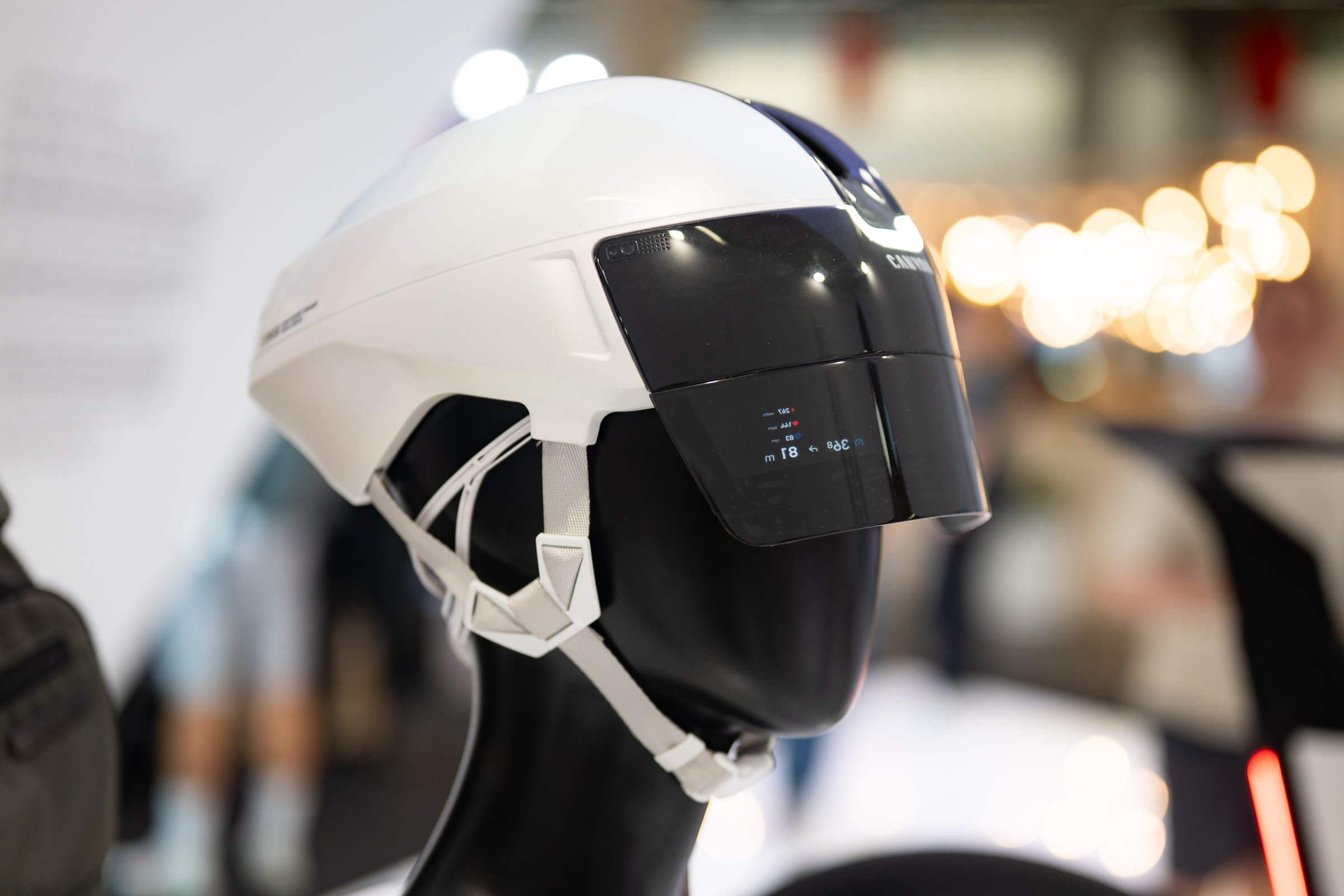 Canyon Stingr Smart Helmet at Eurobike