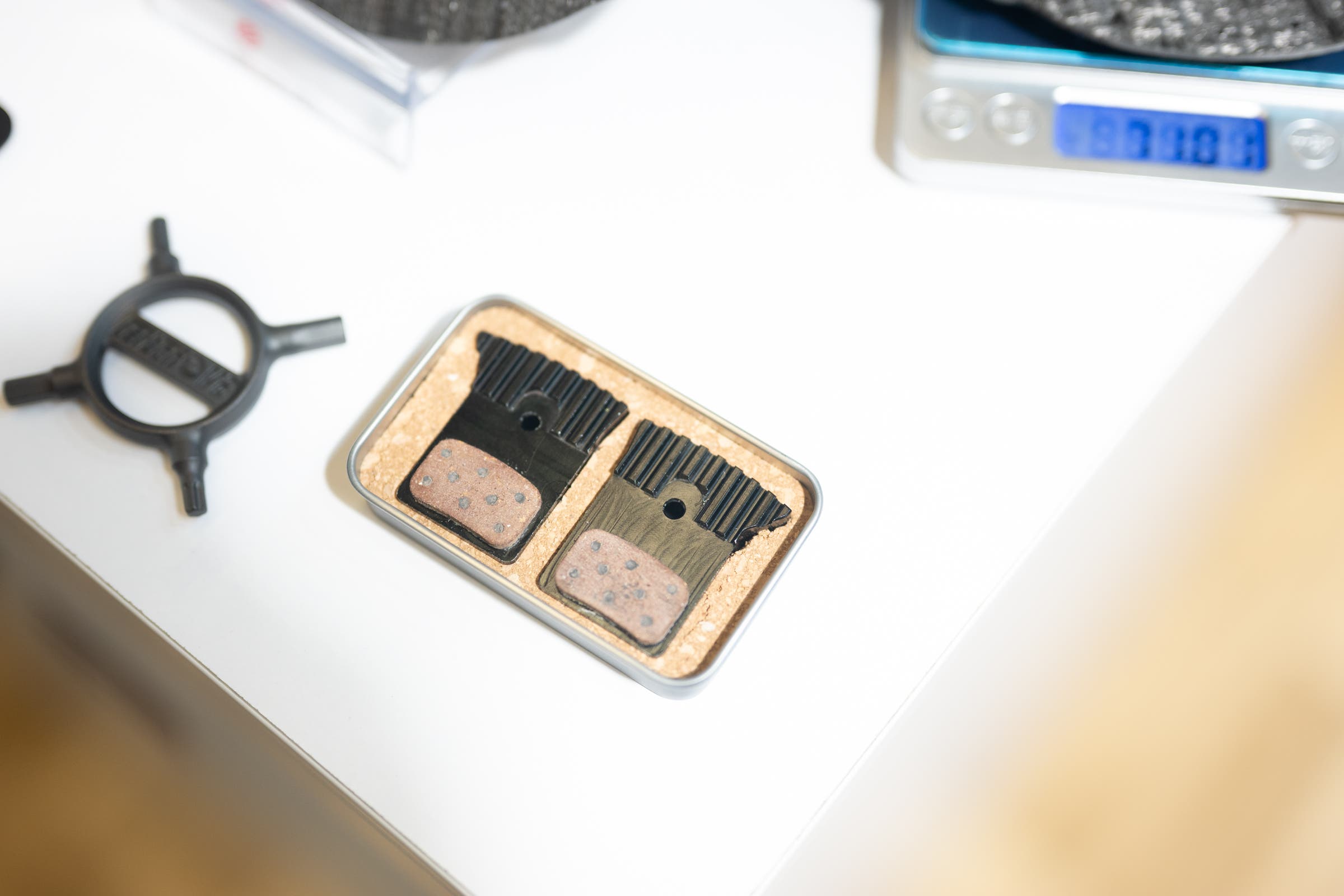 Carbonova carbon-ceramic disc brake rotors at Eurobike