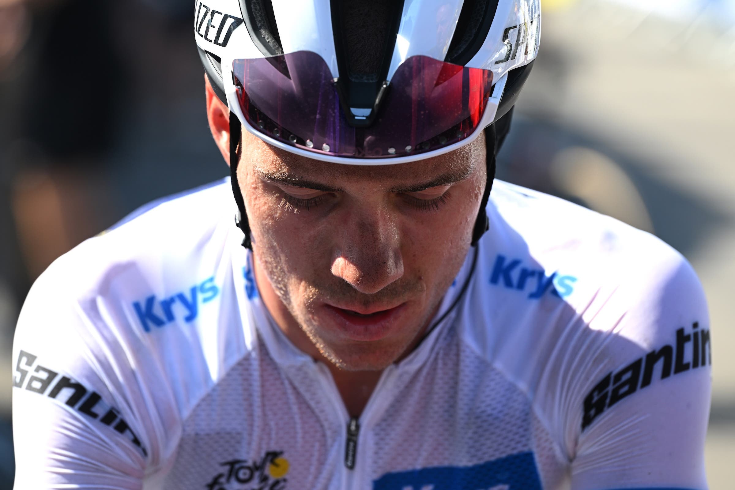 Remco Evenepoel is hoping to be far ahead of where he was last year, when he won a stage but withdrew from the Tour (Photo: Dario Belingheri/Getty Images)
