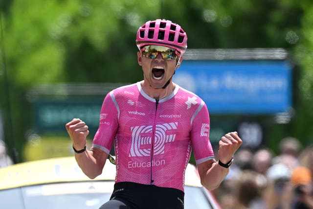 Dauphiné Stage 1: Alex Baudin Wins Big for EF Education Easypost