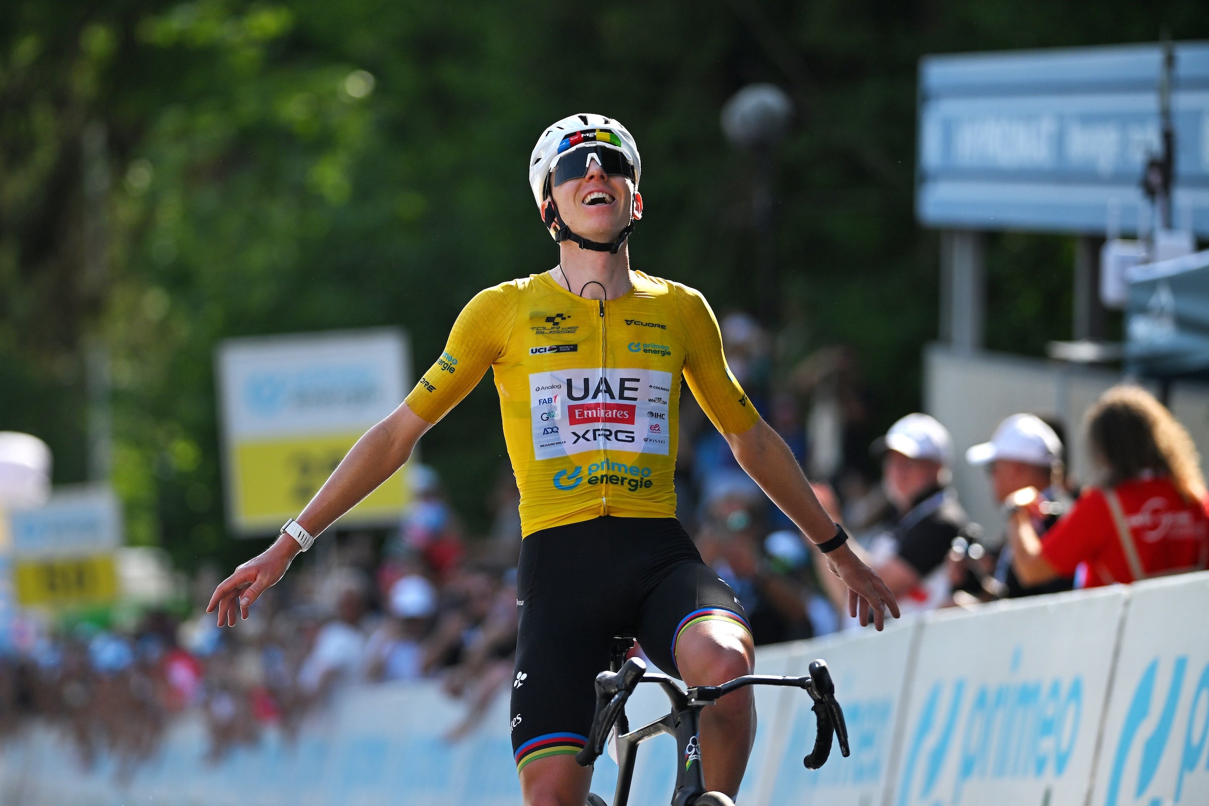 Tour de Suisse Stage 5: Coronation for Cannibal Pogačar on Big Climbing Stage - Outside Magazine image