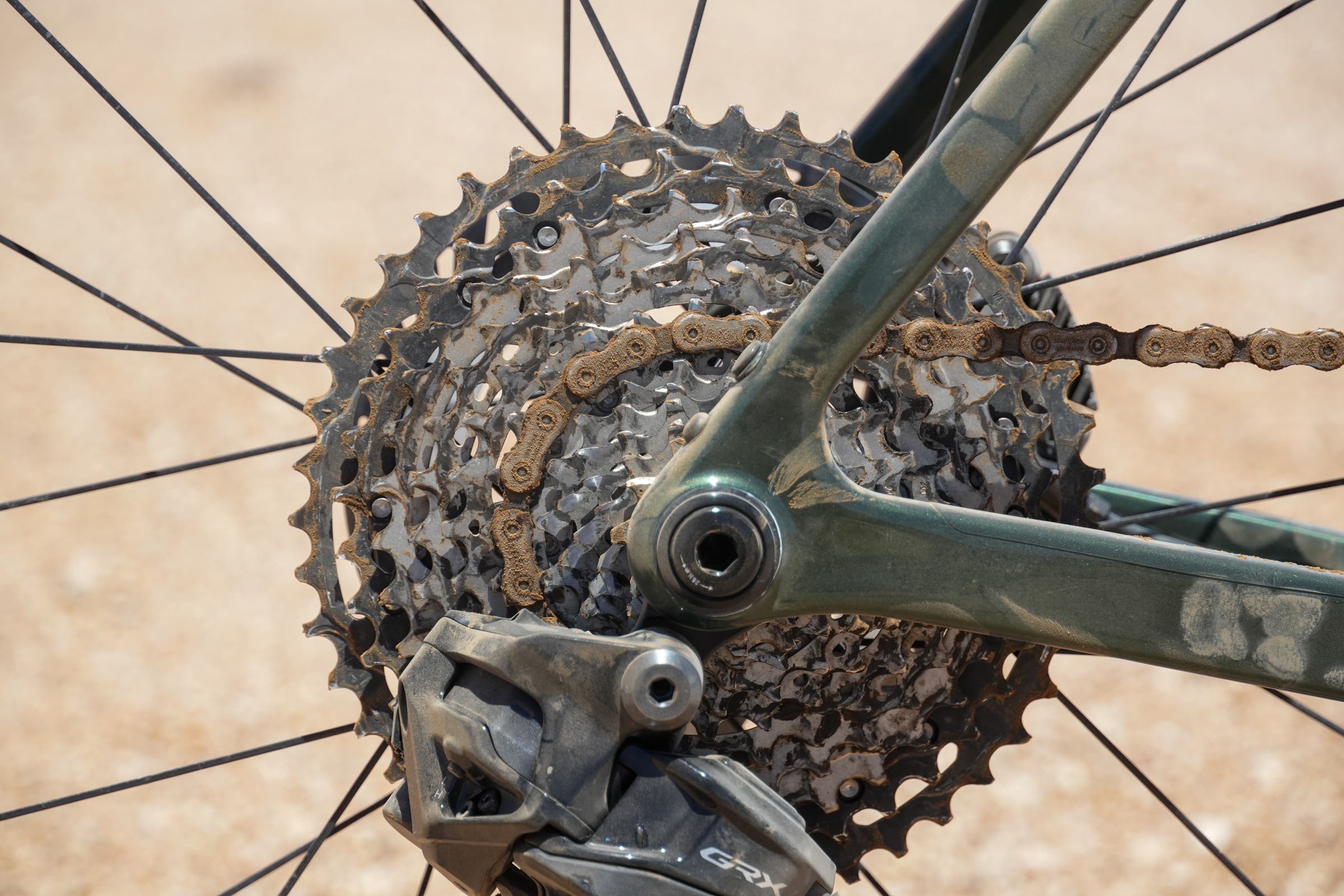 Shimano GRX review tough shifting