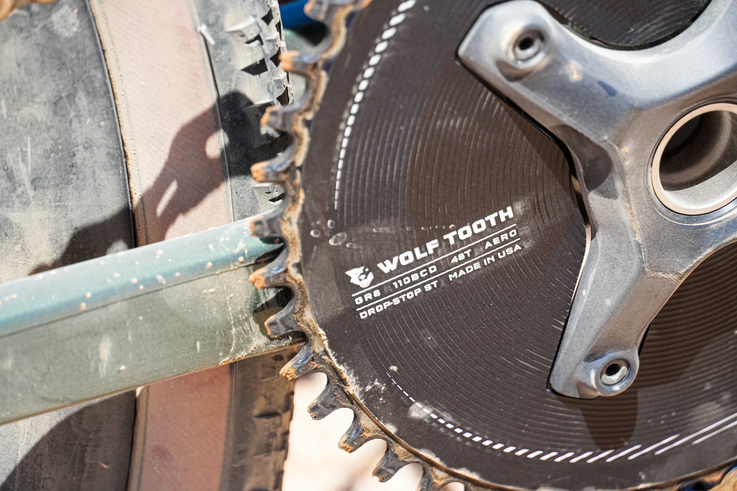 Shimano GRX review Wolftooth chainring