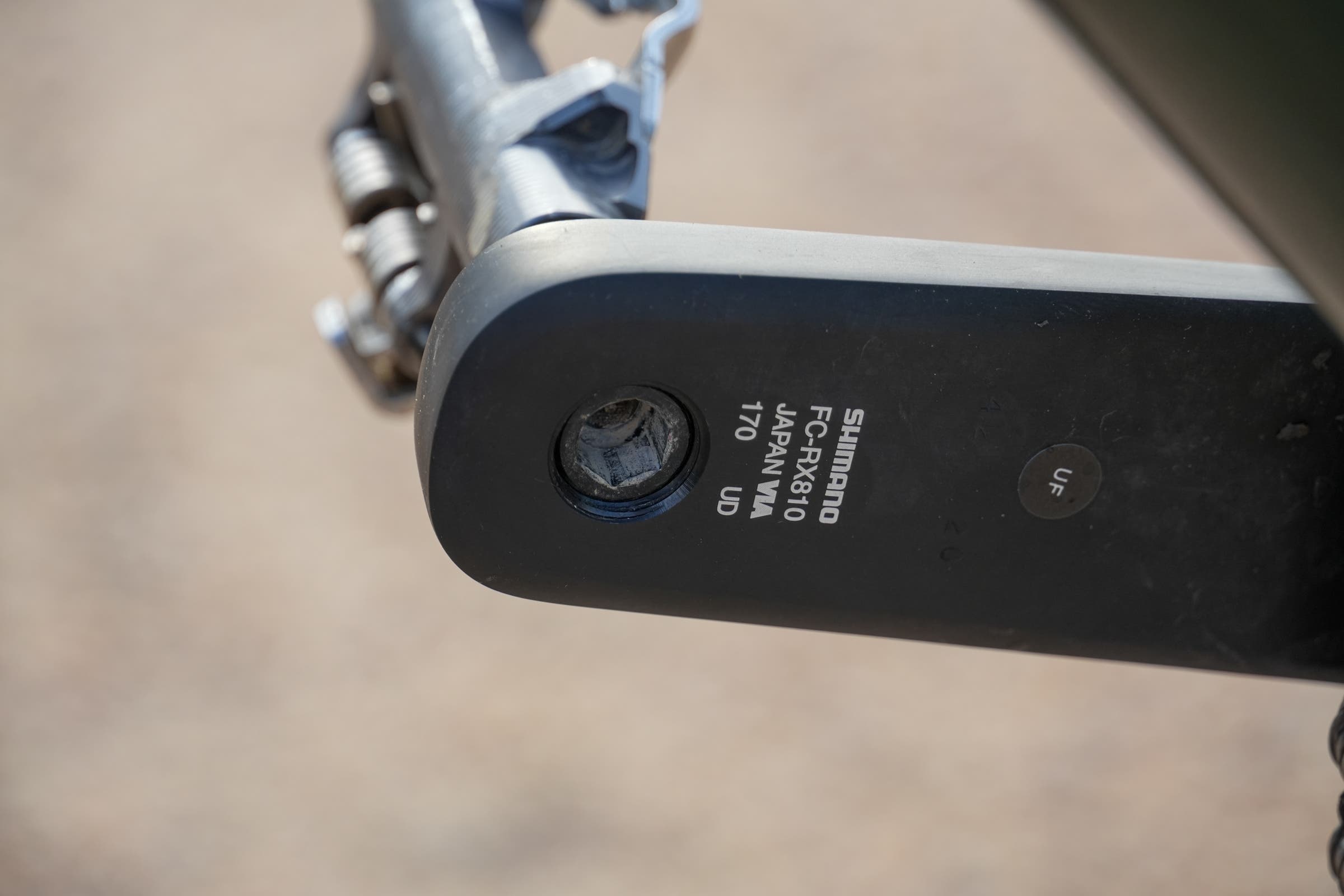 Shimano GRXTR Details crank length