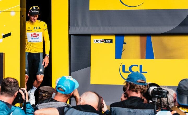 yellow jersey Tour de France 