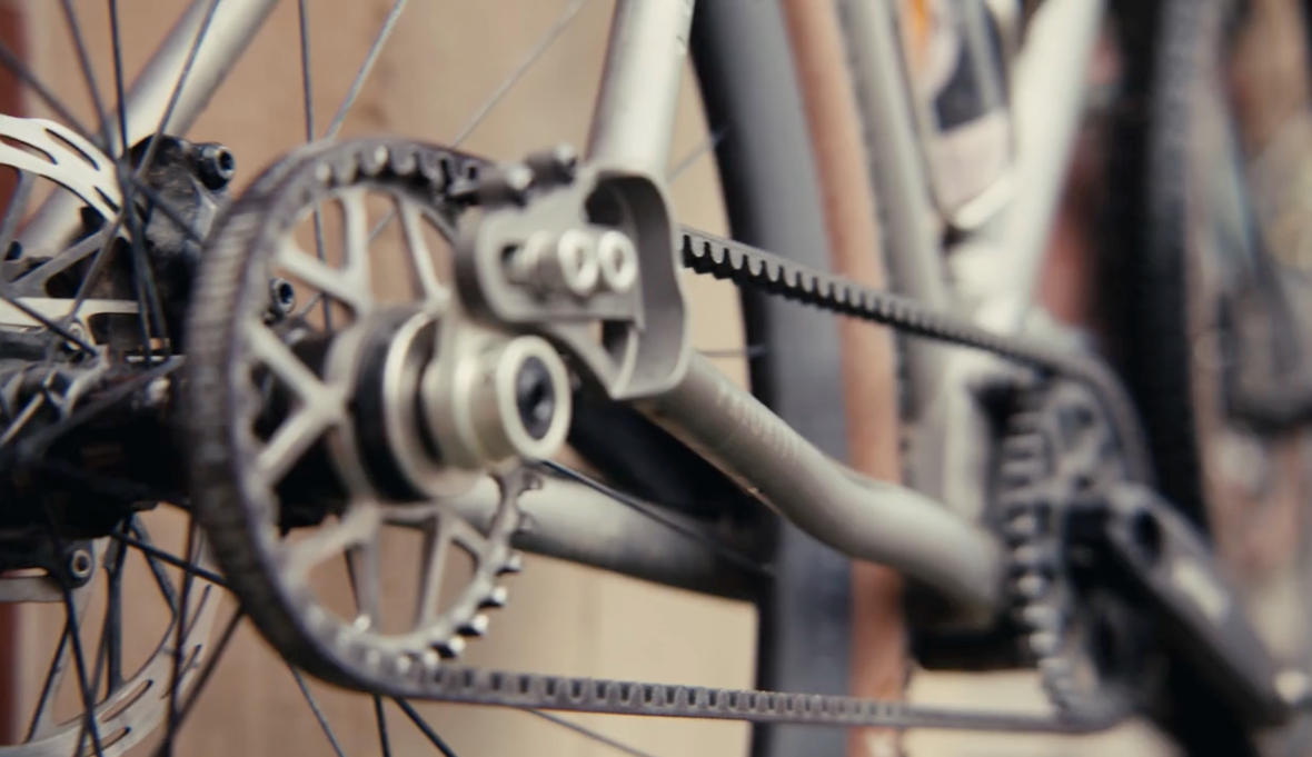 The Gates Belt Drive used at Unbound Gravel XL