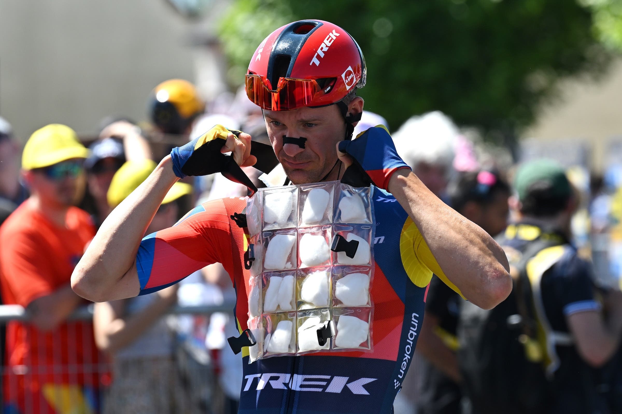 Tour de France heat - Image from source article