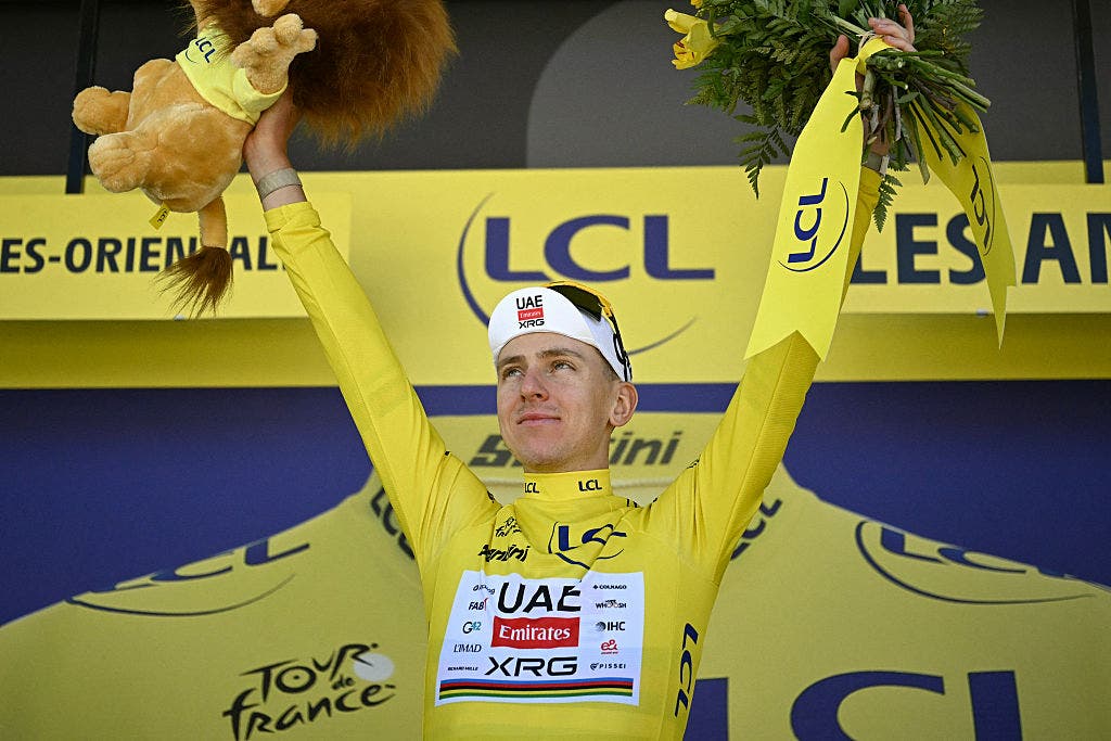 Death, taxes, and Pogačar in yellow at the Tour de France.