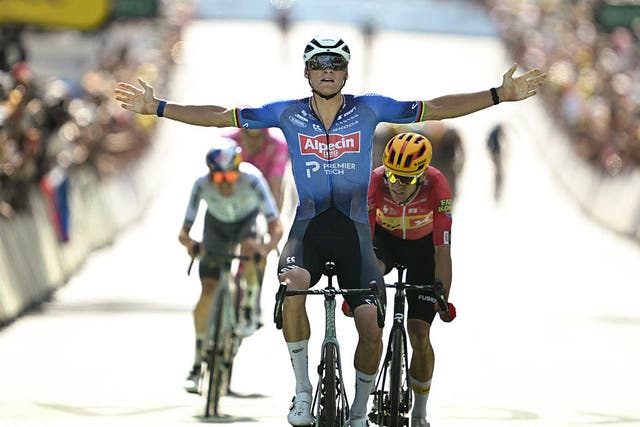 Tour de France Stage 9: Van Der Poel Wins After Stifling Day on the Attack
