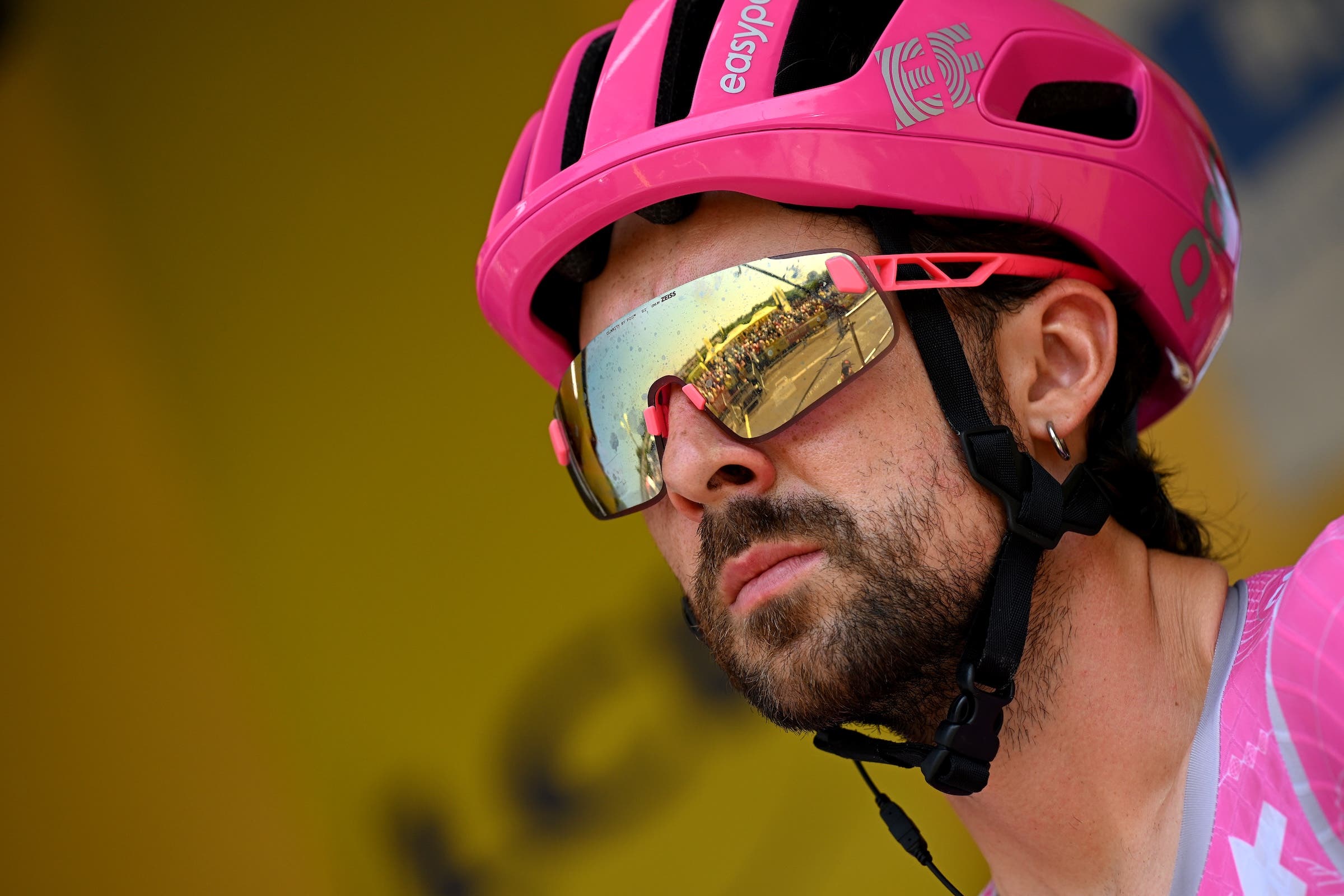 Healy won a stage and wore yellow last year, but hasn't yet shown the same flair. He says heat is to blame (Photo: Dario Belingheri/Getty Images)