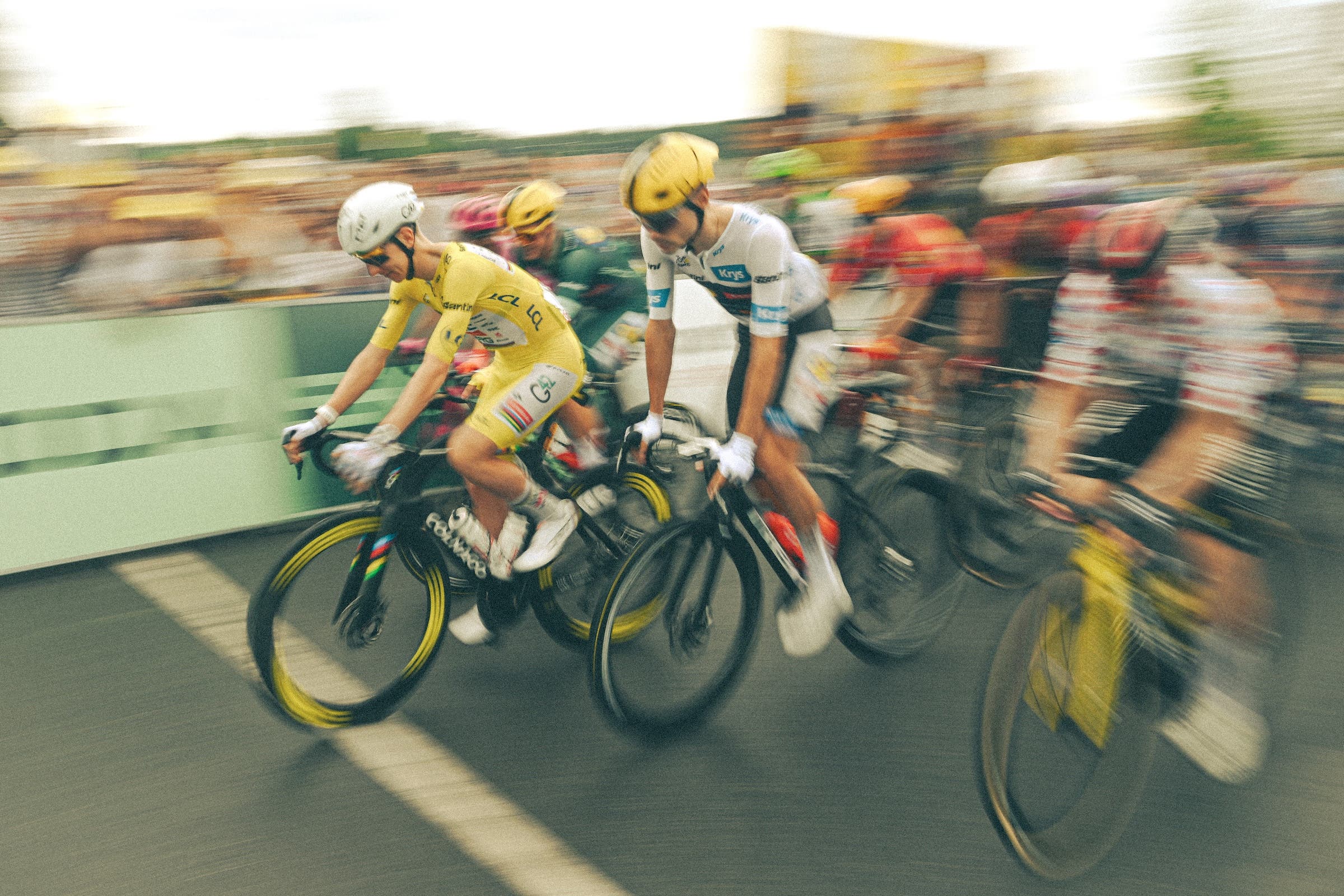 (L-R) Tadej Pogacar, Mads Pedersen, Jonas Vingegaard on stage 11 of this year's Tour de France (Photo: Dario Belingheri/Getty Images)