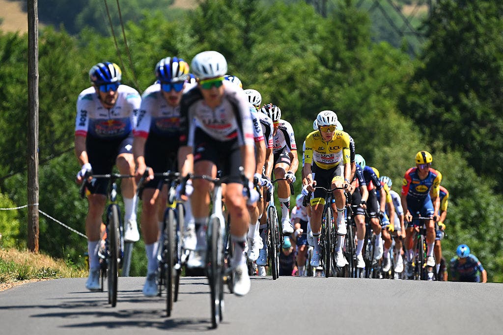 Questions rattled around the peloton ahead of stage 19 of the Tour de France about whether Pogačar was sick.