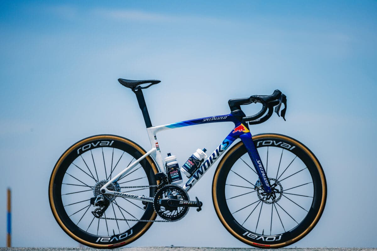 Red Bull Bora-Hansgrohe unveiled its team issue Tarmac SL9 on Wednesday. They will be one of many teams debuting shiny new tech for the Tour de France.
