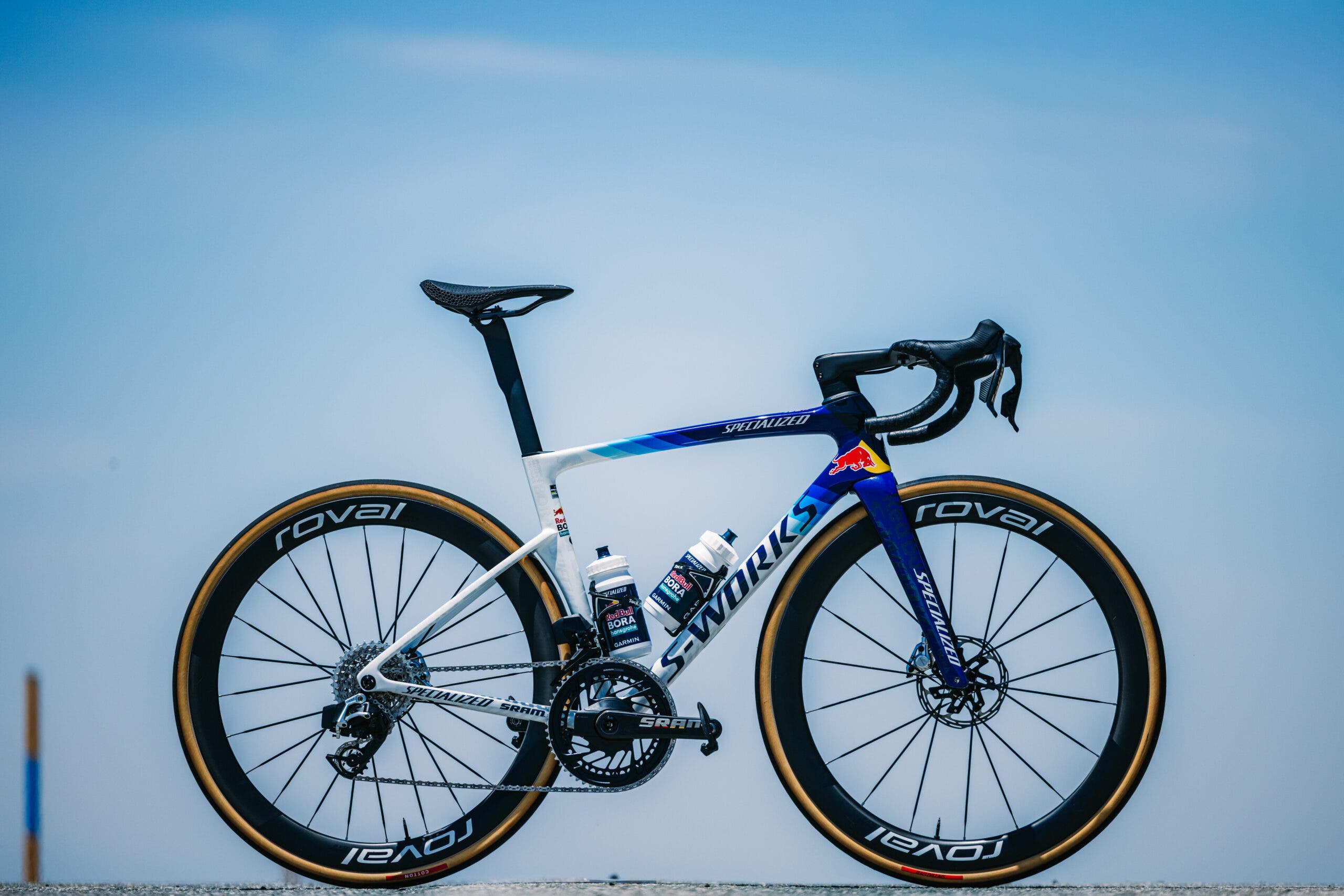 Red Bull Bora-Hansgrohe unveiled its team issue Tarmac SL9 on Wednesday. They will be one of many teams debuting shiny new tech for the Tour de France.