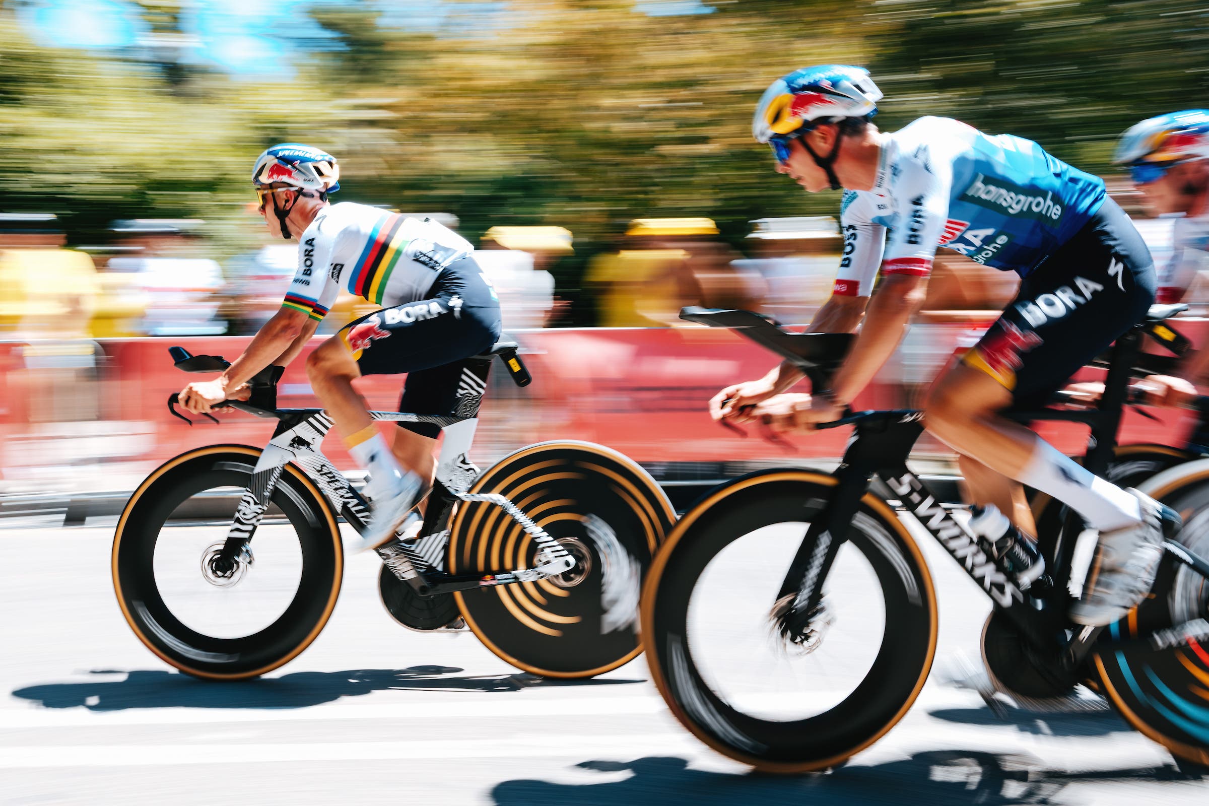 Evenepoel impressed in the team time trial despite a long break from racing (photo: Gruber Images)