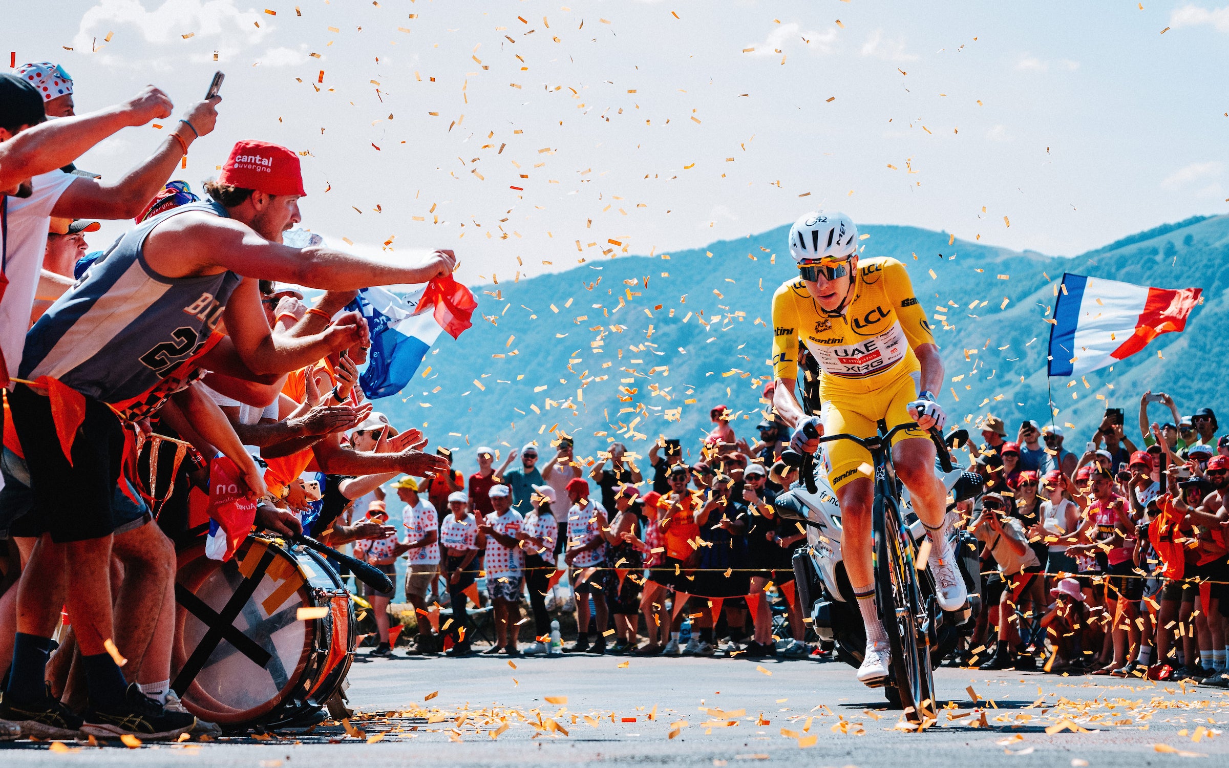 Pogačar booing fans 2026 Tour de France