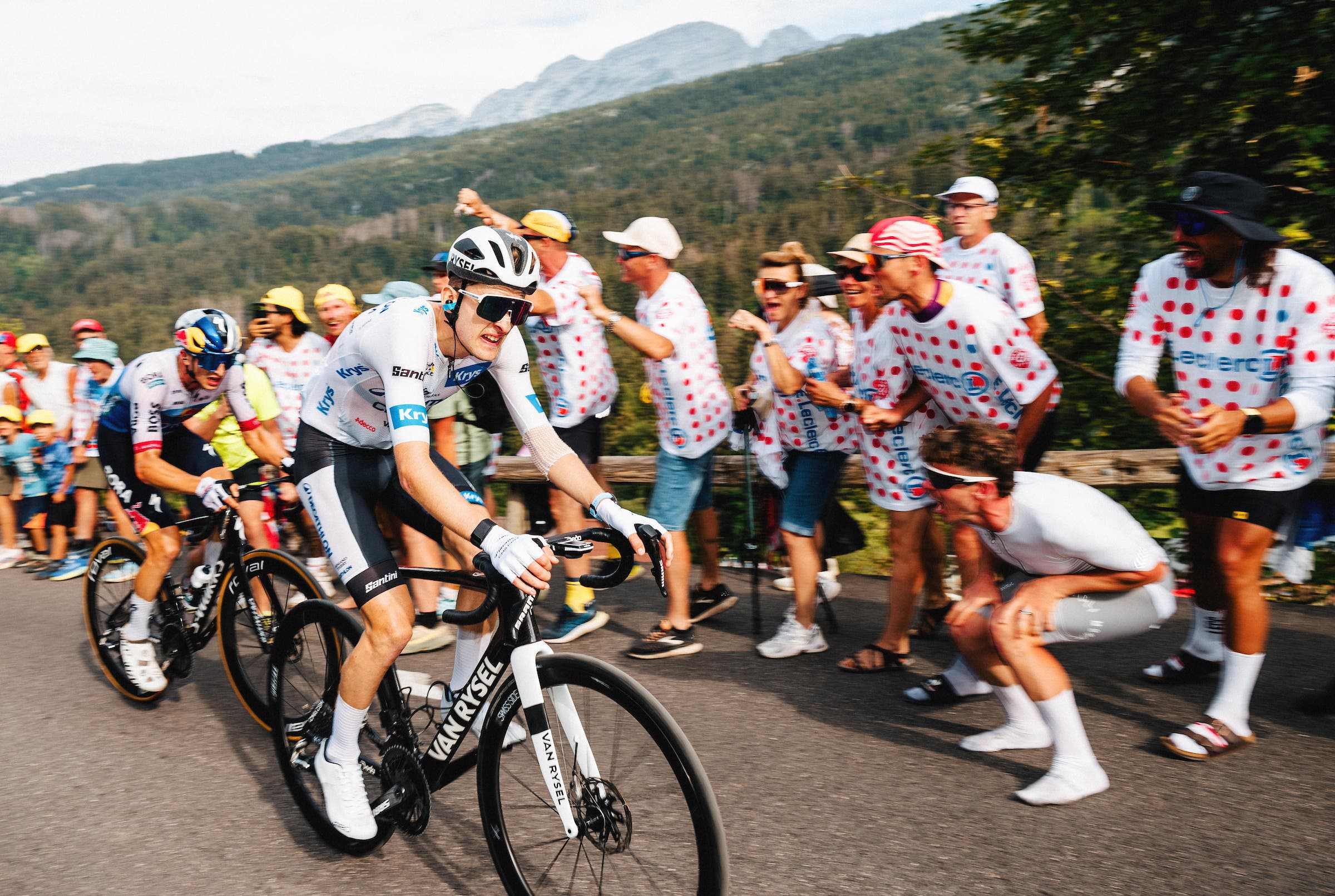 Seixas lose the tussle for the white jersey but he'll be back (Photo: Gruber Images)