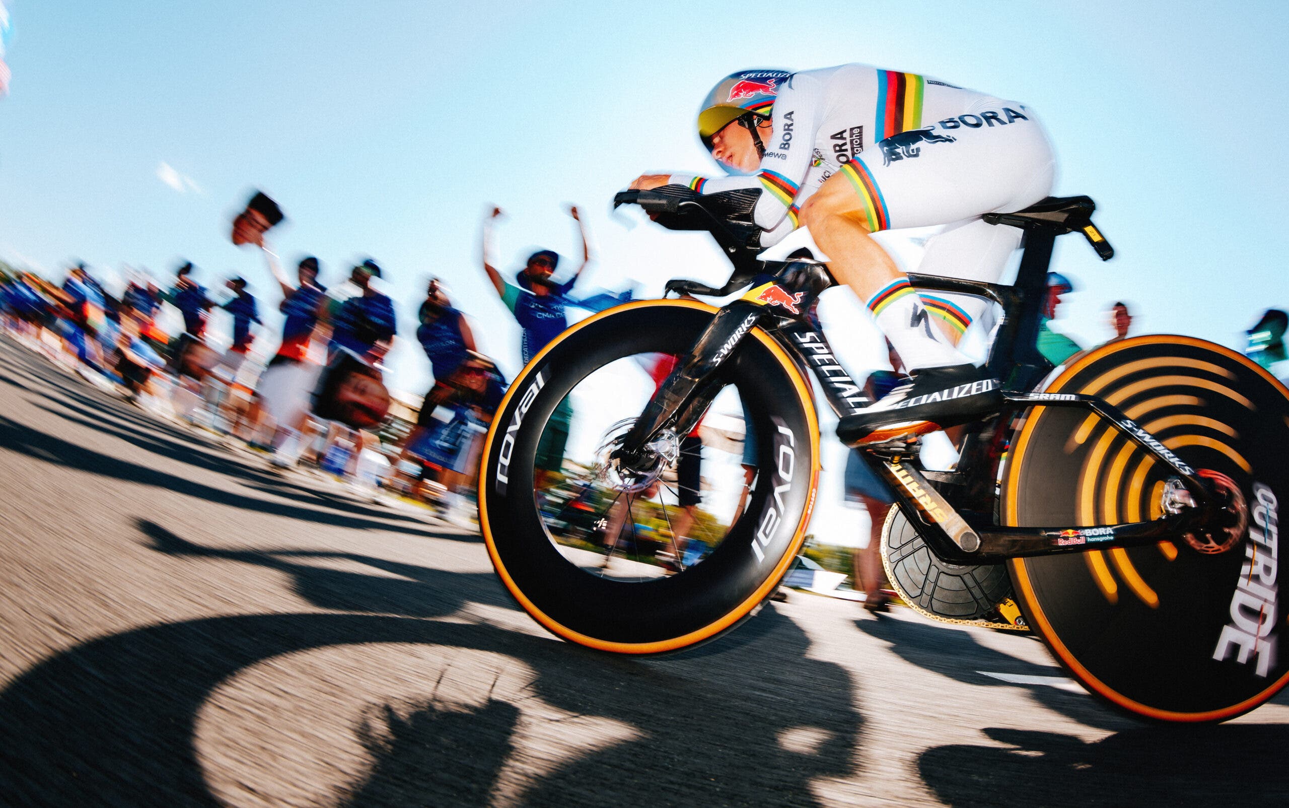 Remco Evenepoel has been critical of the late night tests, saying their timing is too tough on fatigued riders (Photo: Gruber Images)