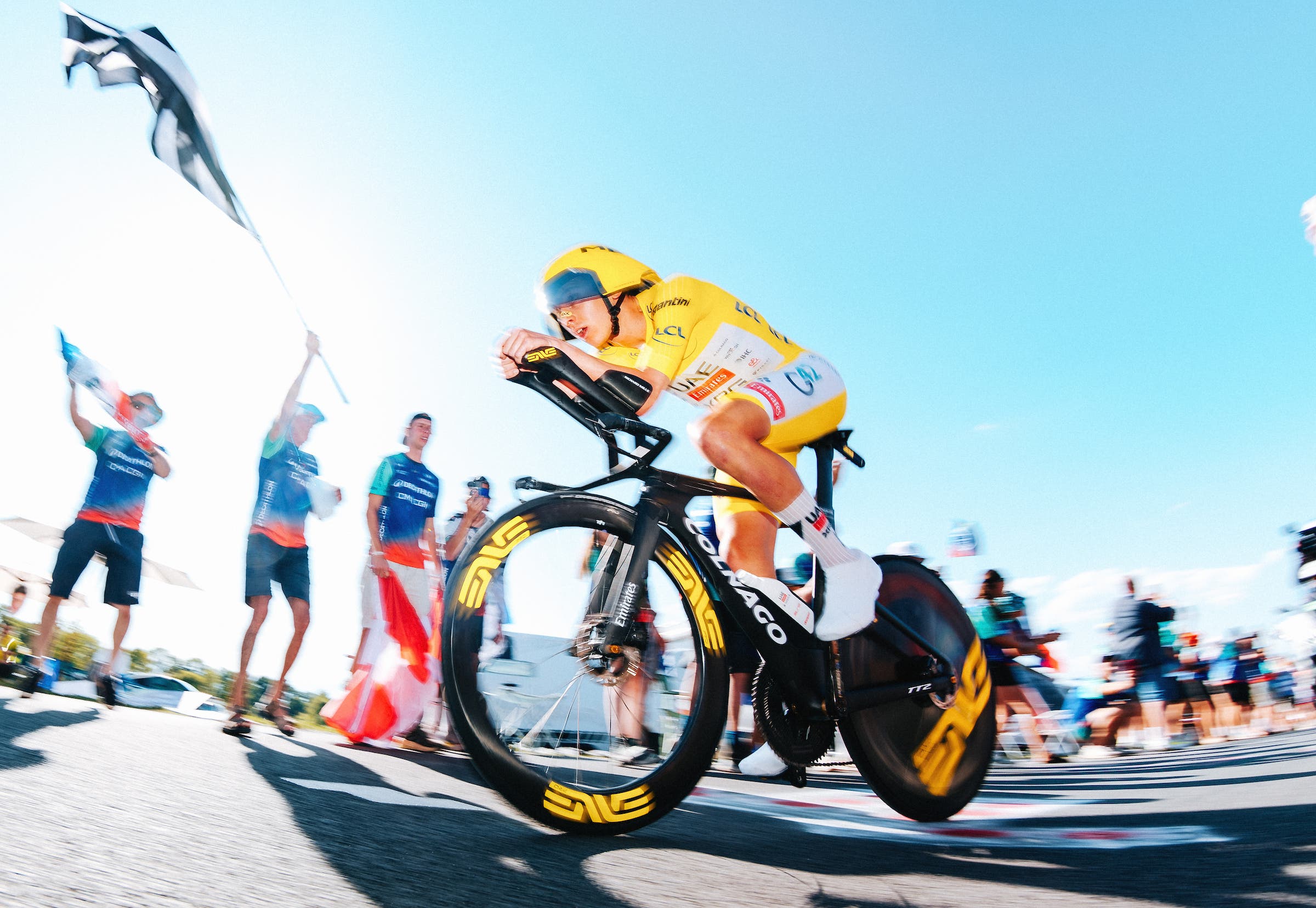 Tadej Pogačar is one of the riders who were tested outside the normal window (Photo: Gruber Images)