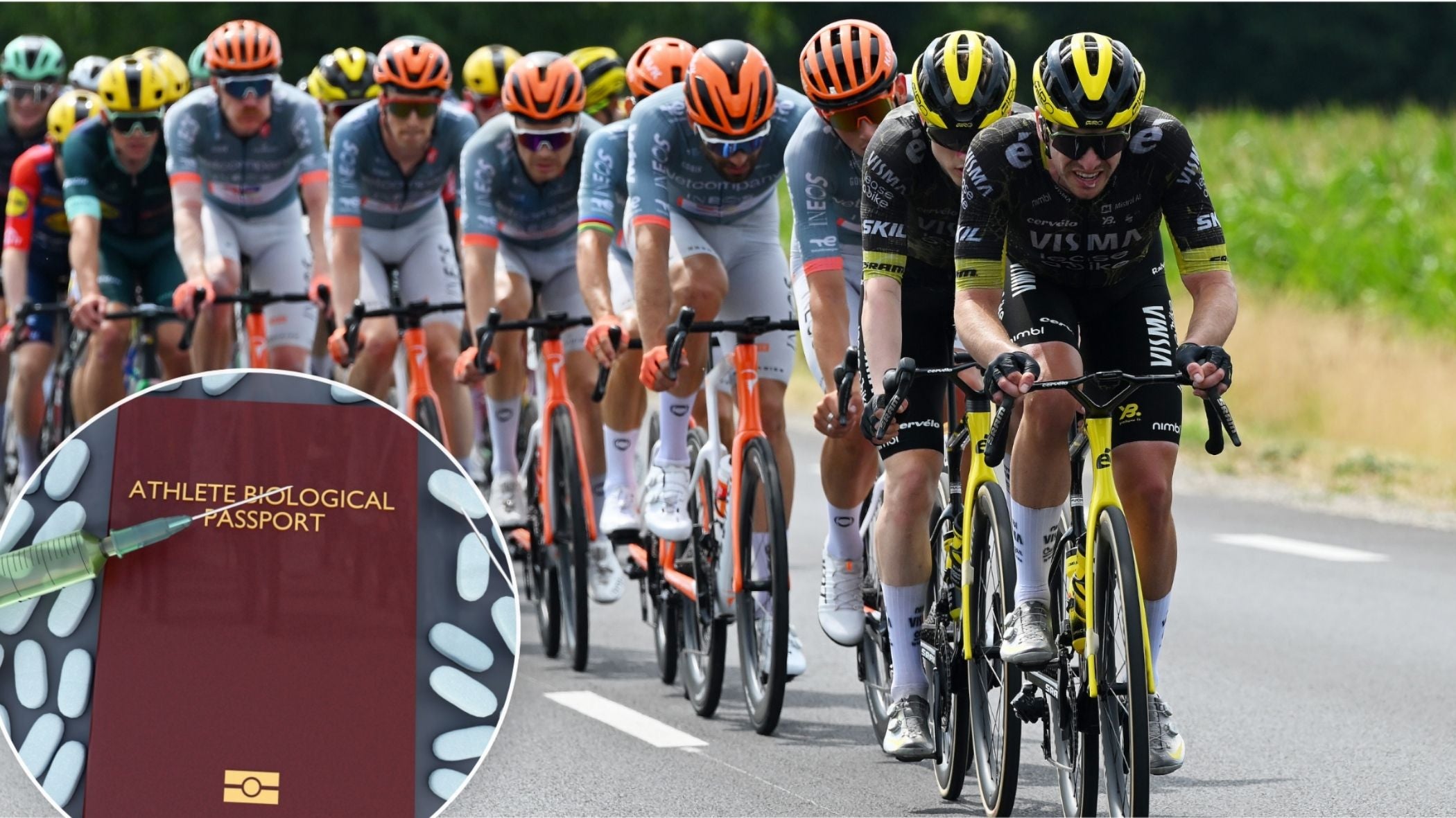 Rest day controls were carried out on the entire Tour de France peloton