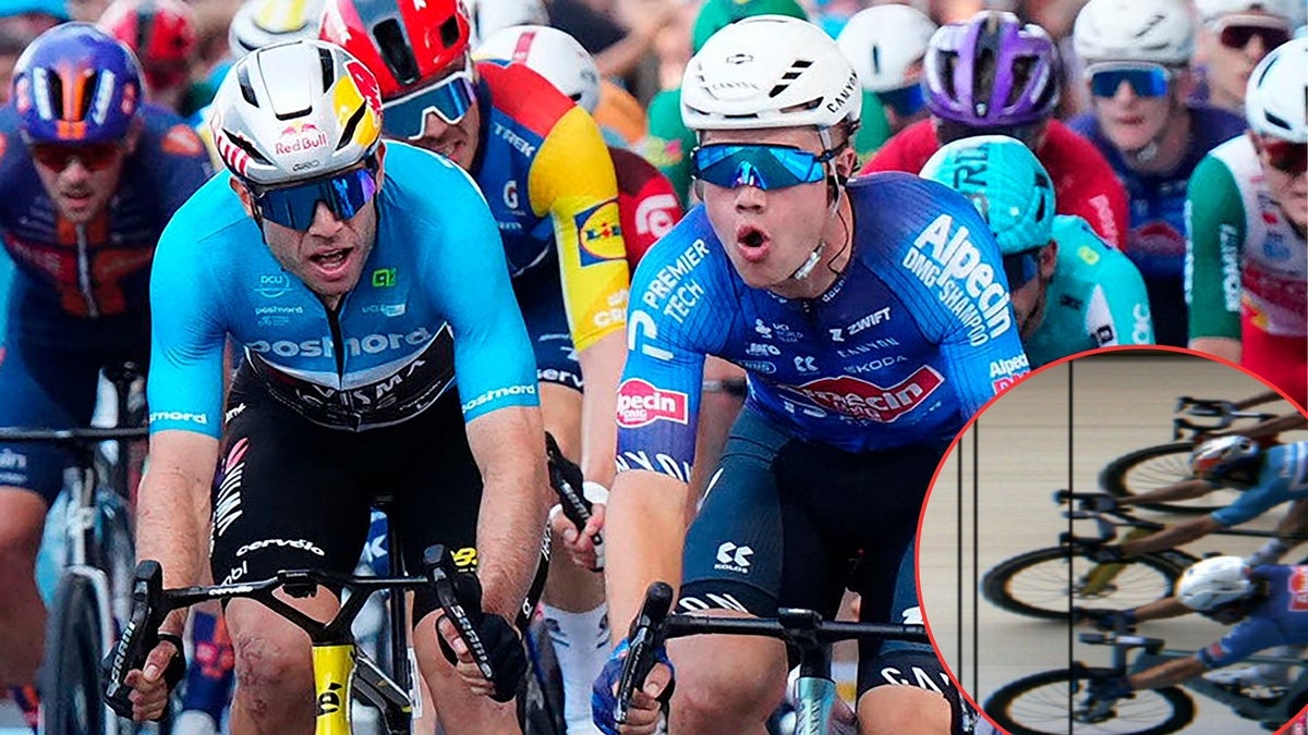 VIDEO: Sprint del Tour de Dinamarca tan ajustado que tardaron 10 minutos en confirmar que Wout van Aert ganó