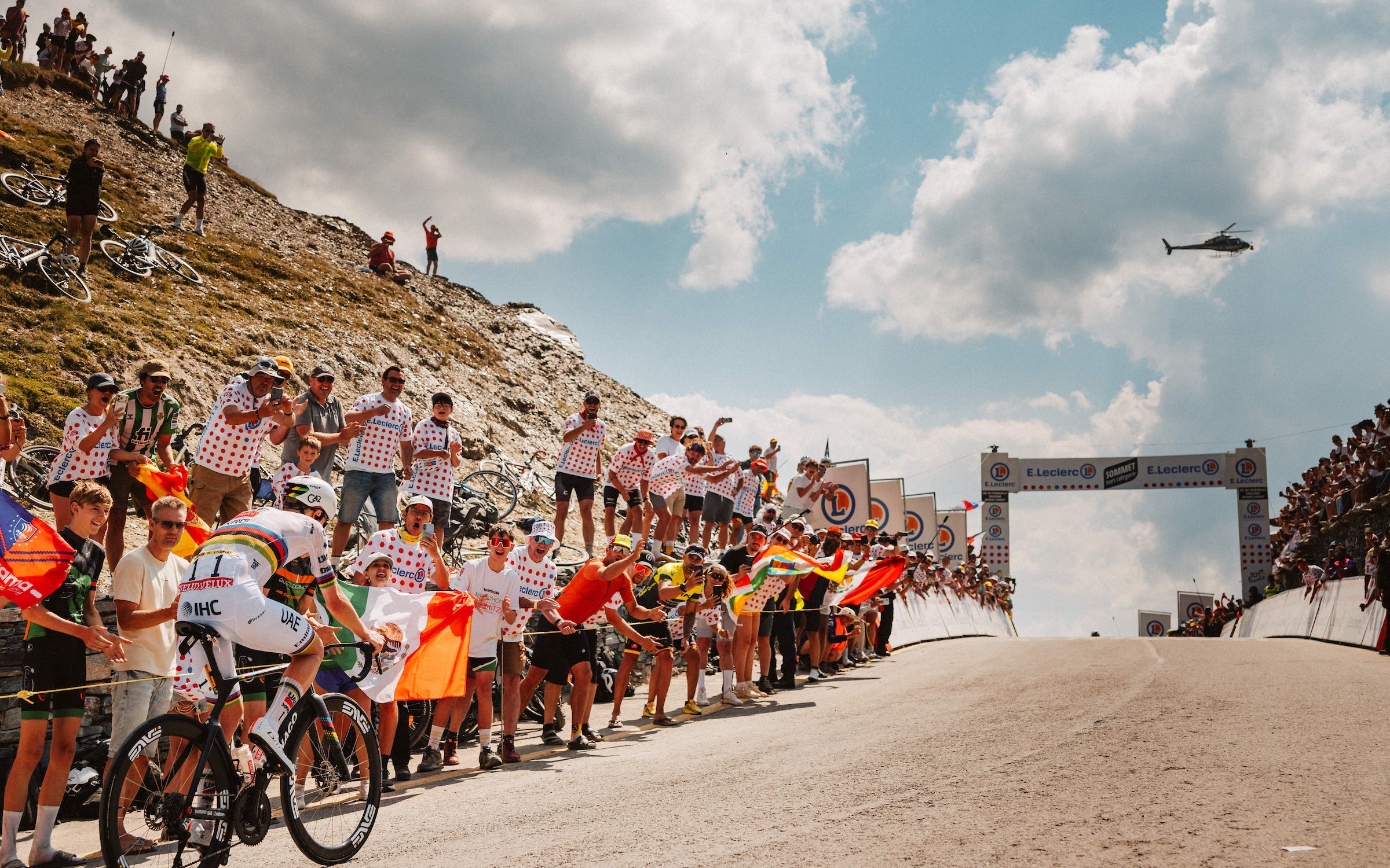 Tadej Pogacar sets Col du Tourmalet record tour de france stage 6