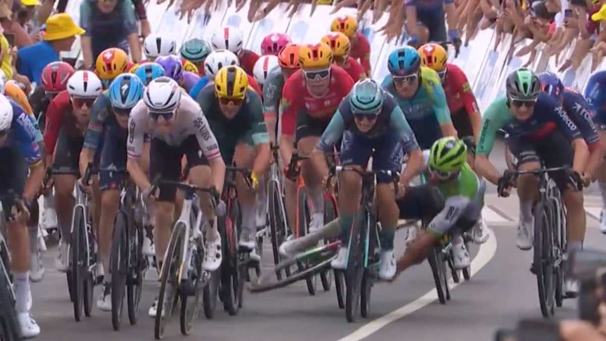 Watch: Mass Crash Causes Carnage in Tour