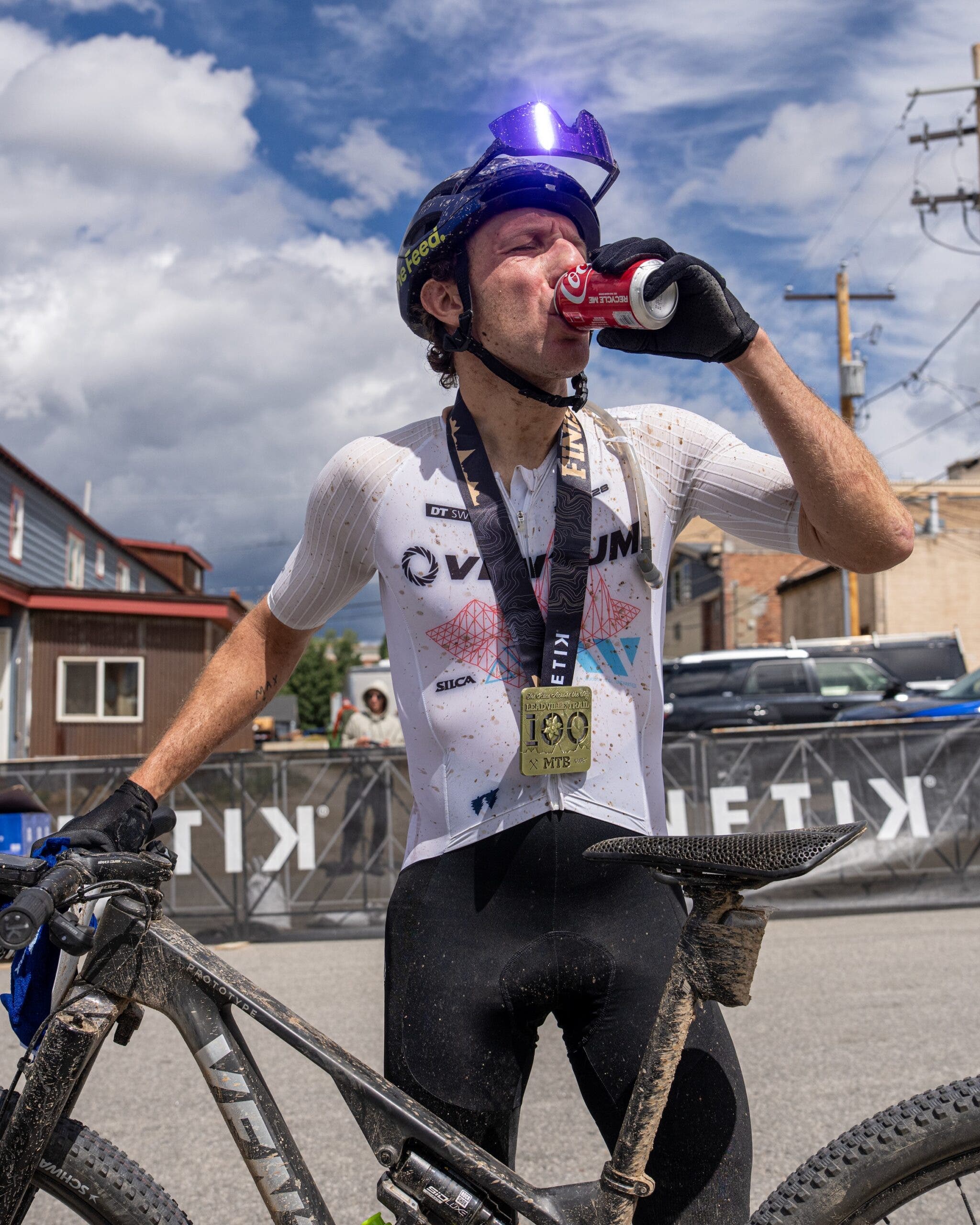 Unwinding after a tough race (Photo: Ventum/Justin Diamond)