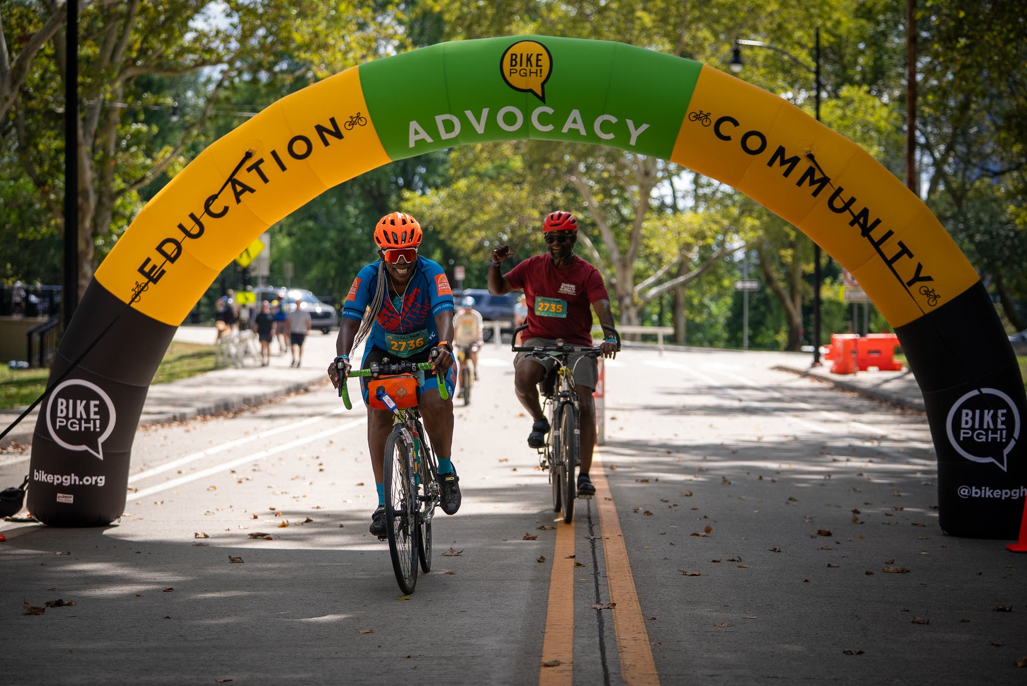 3000+ participants come together at PedalPGH to explore Pittsburgh by bike and support BikePGH's work for safer streets.