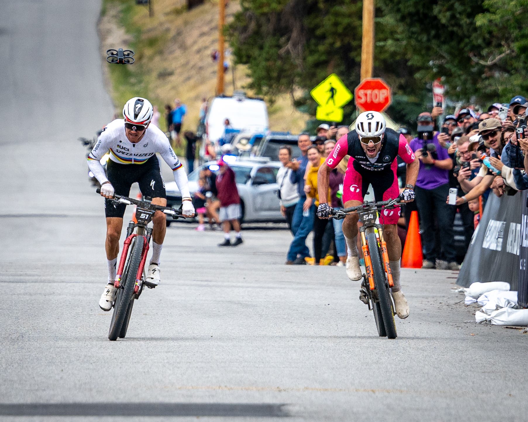 Leadville 2026 sprint finish