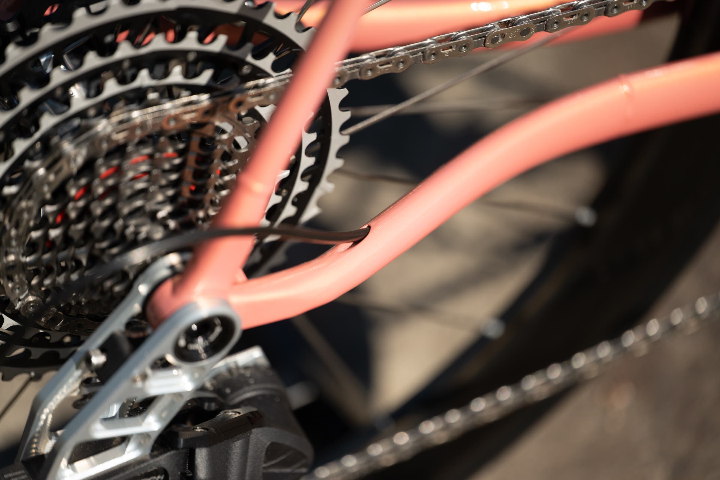 Big Block 427 road bike at the MADE bike show