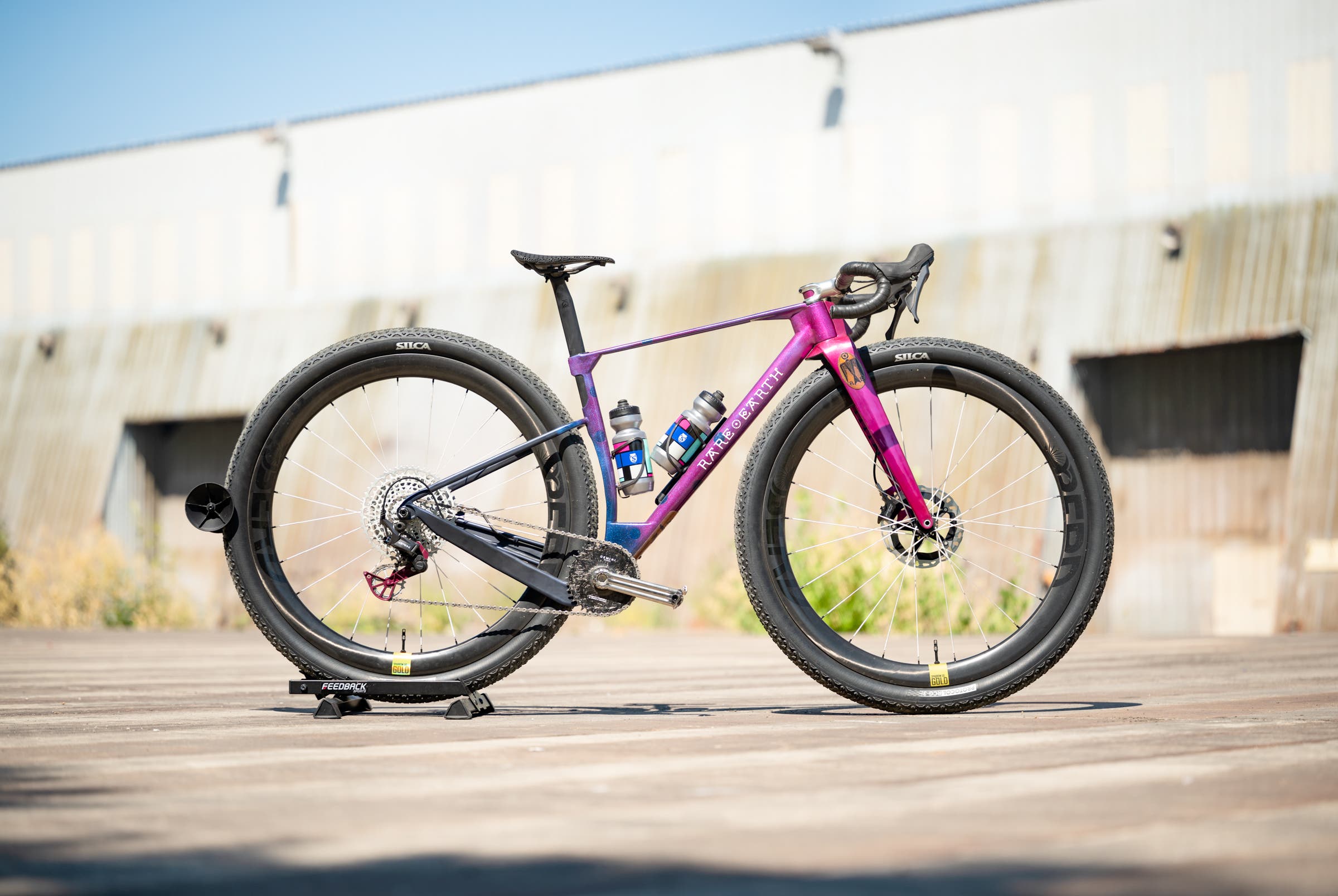 Rare Earth Cycle 32-inch aero gravel bike at the MADE show
