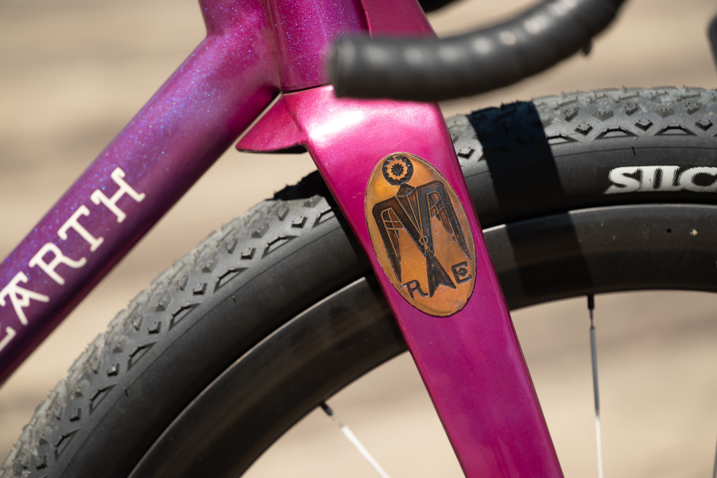 Rare Earth Cycle 32-inch aero gravel bike at the MADE show