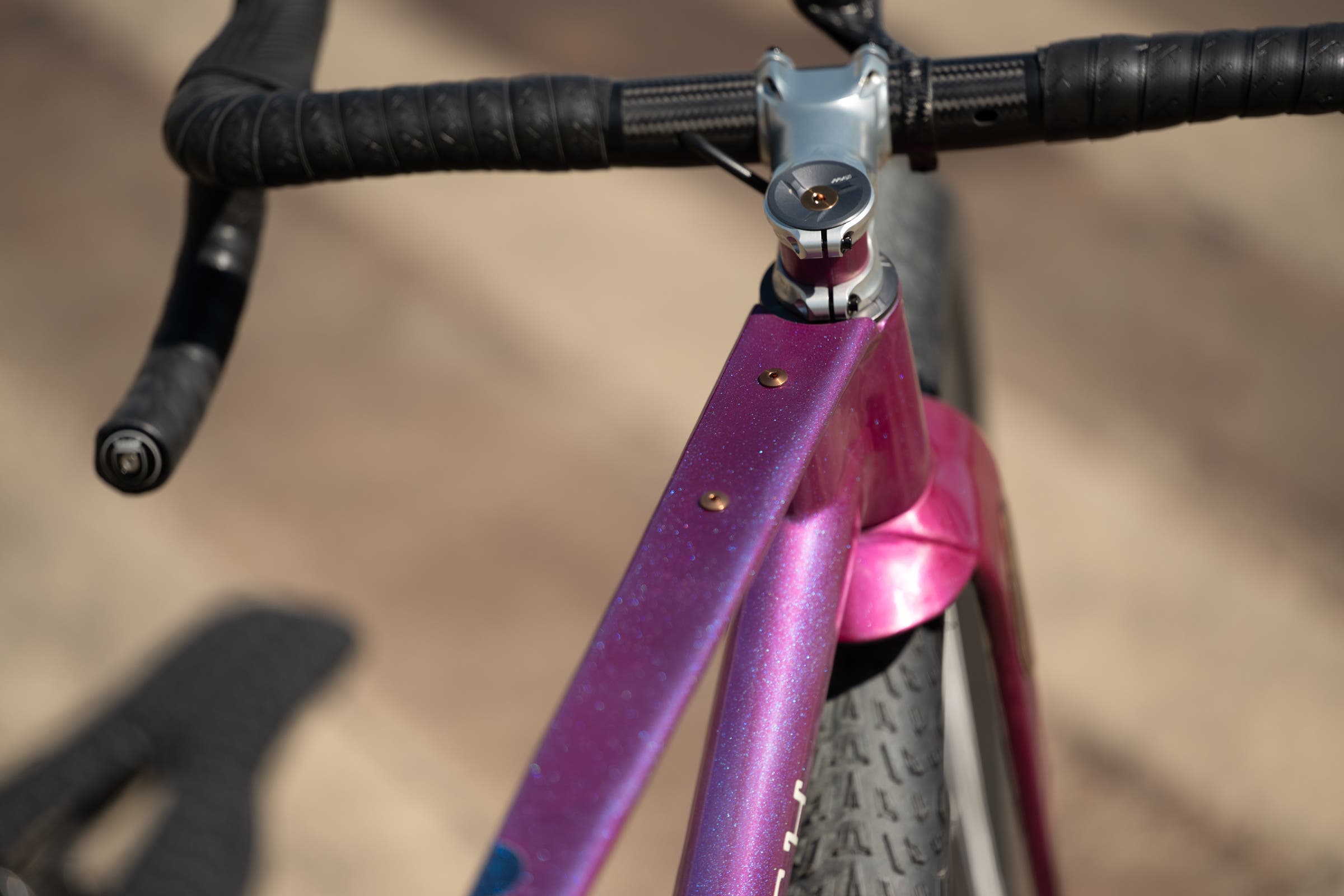 Rare Earth Cycle 32-inch aero gravel bike at the MADE show