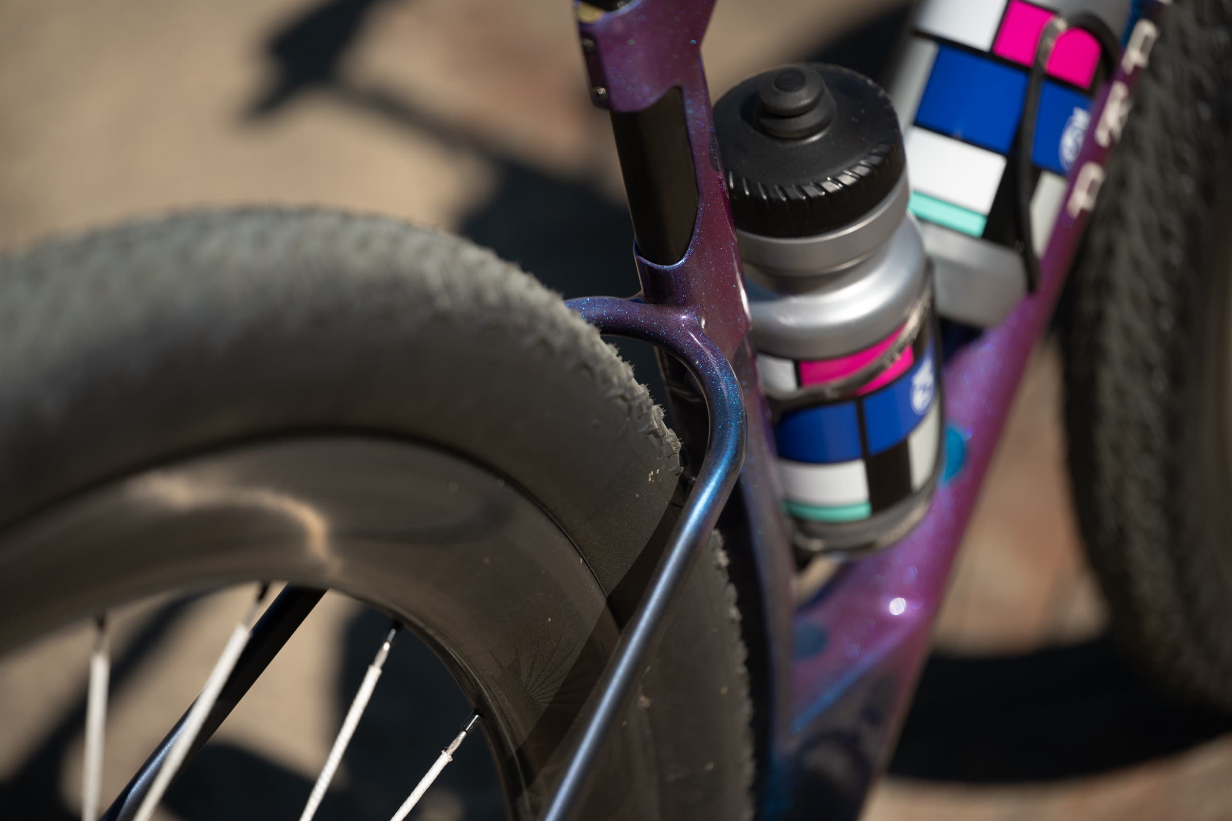 Rare Earth Cycle 32-inch aero gravel bike at the MADE show