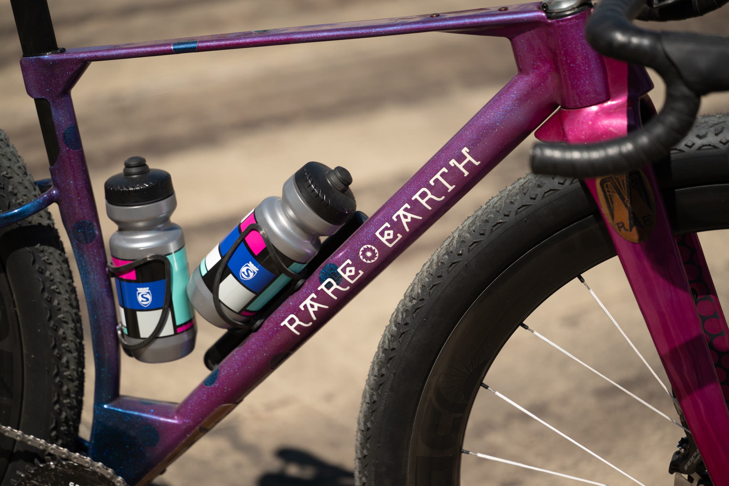 Rare Earth Cycle 32-inch aero gravel bike at the MADE show