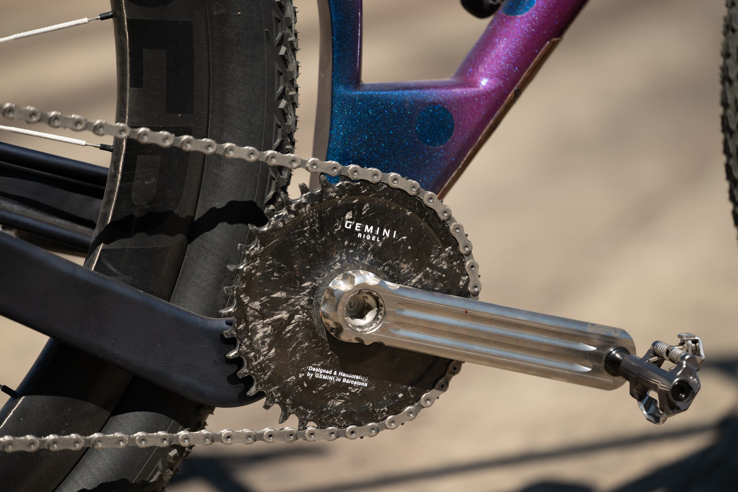 Rare Earth Cycle 32-inch aero gravel bike at the MADE show