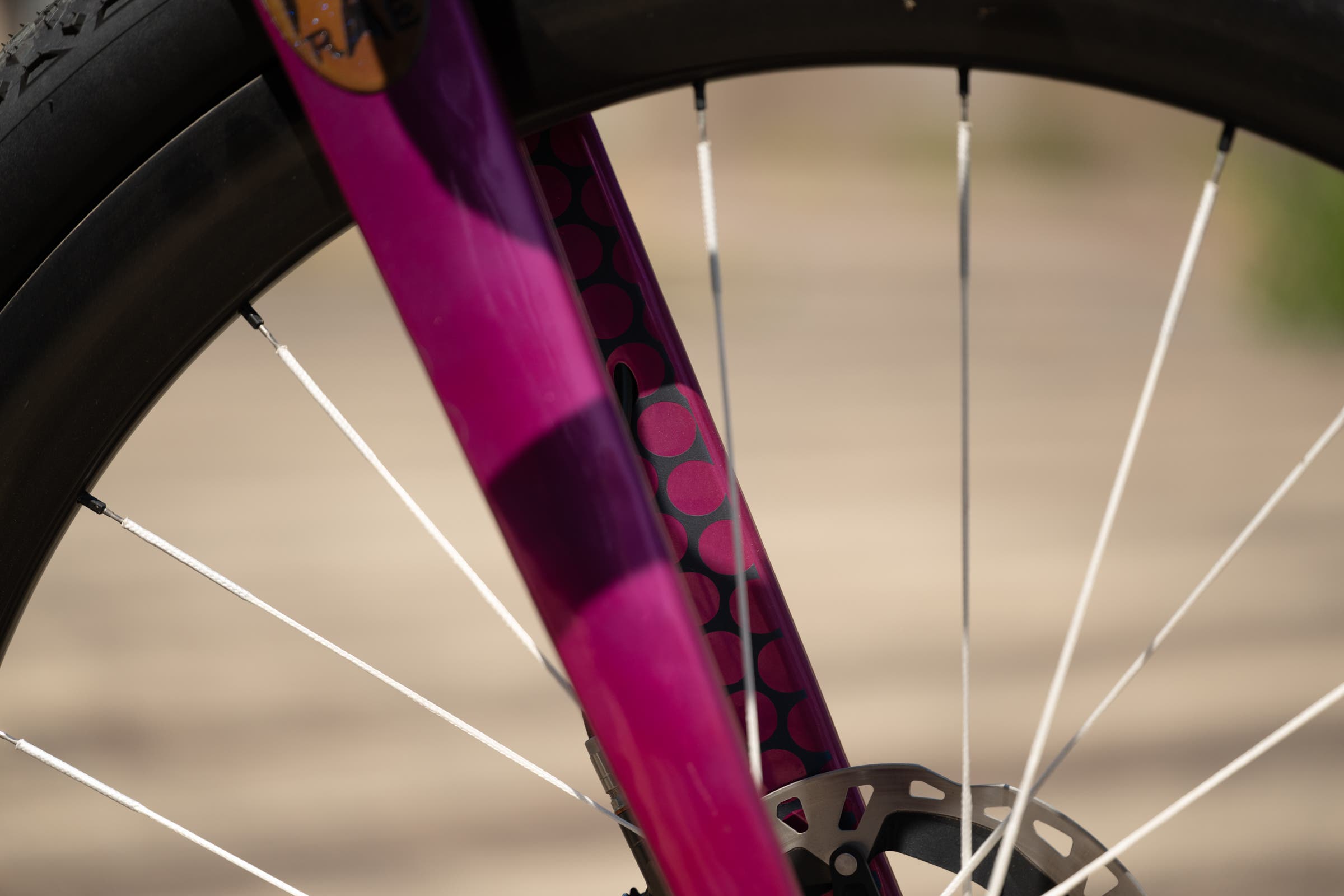 Rare Earth Cycle 32-inch aero gravel bike at the MADE show