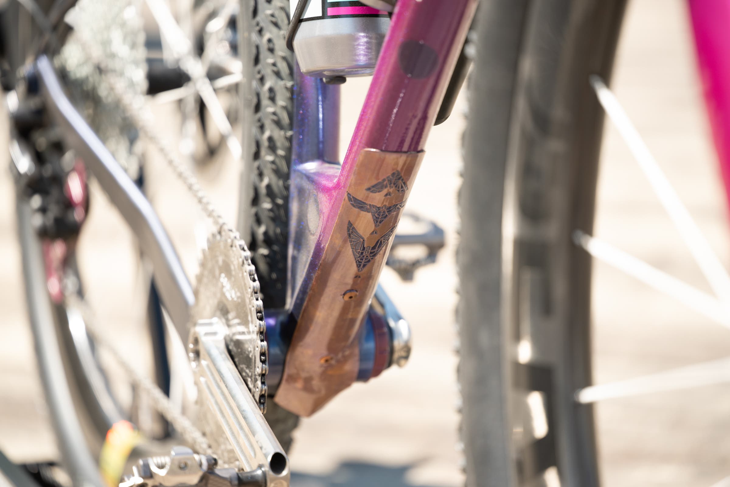 Rare Earth Cycle 32-inch aero gravel bike at the MADE show