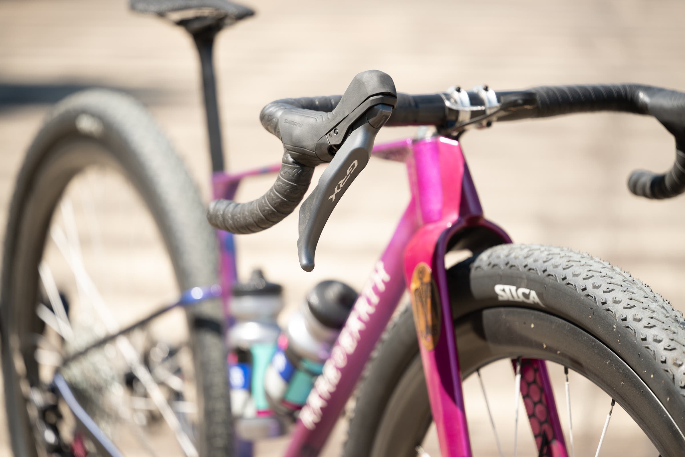 Rare Earth Cycle 32-inch aero gravel bike at the MADE show