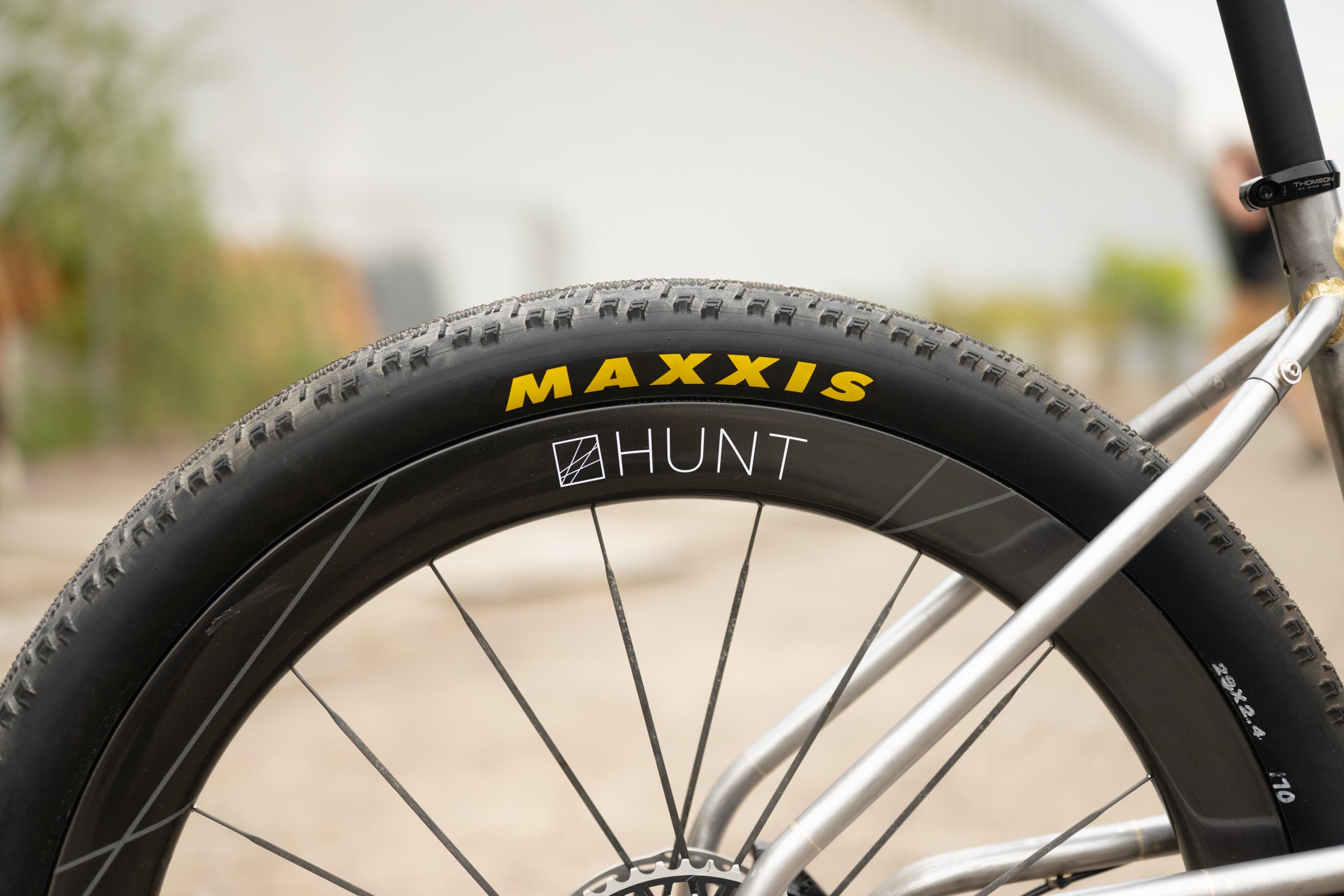 Hunt 5am limitless gravel at the made show