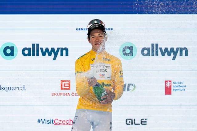 AJ August Wins in Yellow and is Poised for Huge Career Breakthrough at Czech Tour