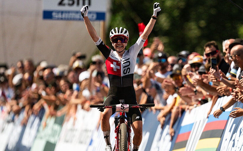 Sina Frei Wins UCI Mountain Bike World Championships; Puck Pieterse Finishes Fourth