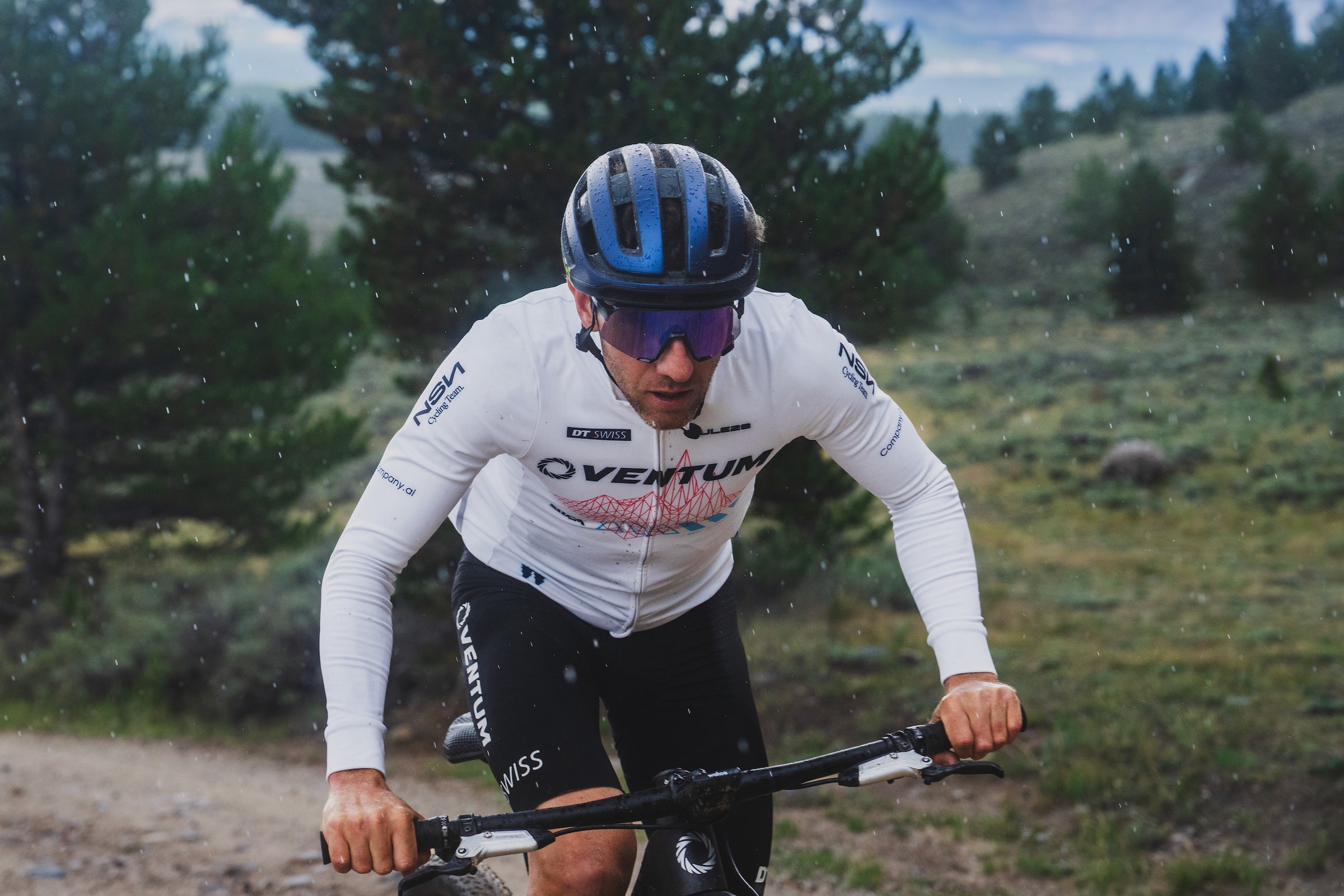 Mike Woods in action in the Leadville 100 (Photo: Ventum/Justin Diamond)