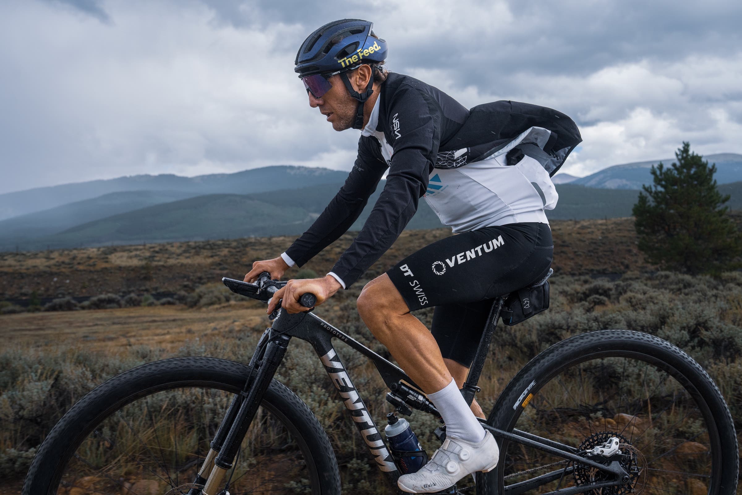 Mike Woods had a special bike for Leadville (Photo: Ventum/Justin Diamond)