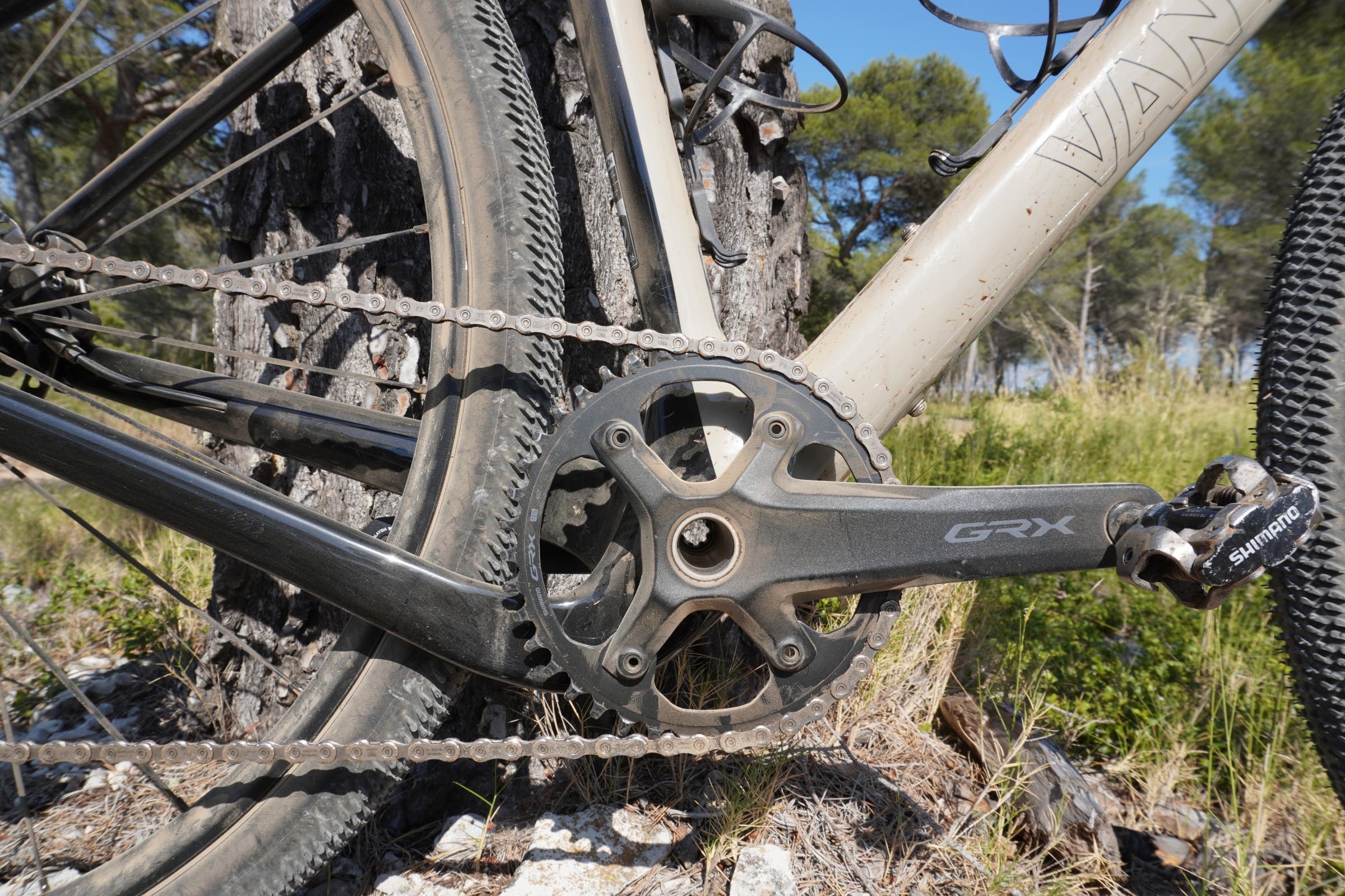 Van Rysel EDR-G shimano 1x crank