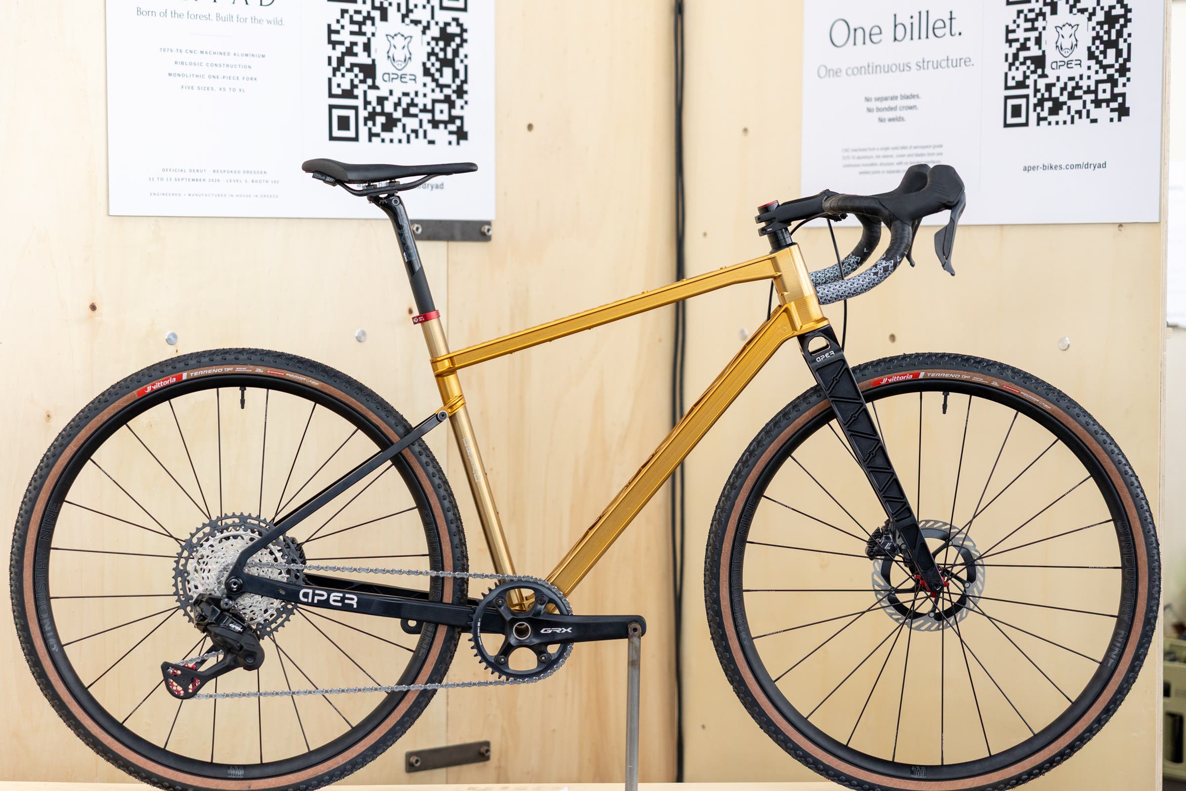 Dryad from Aper Bikes at Bespoked Show Dresden 2026