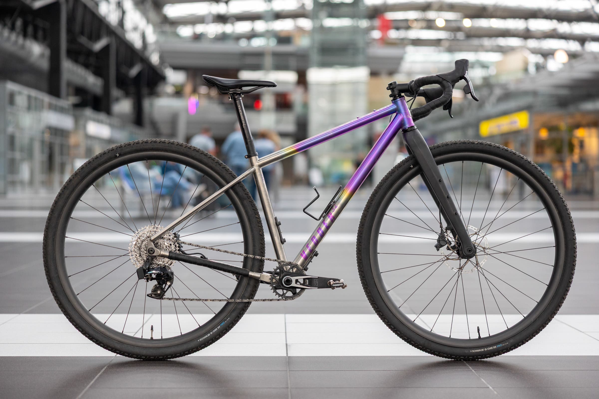 Vedder from Unpaved Bikes at Bespoked Show Dresden 2026