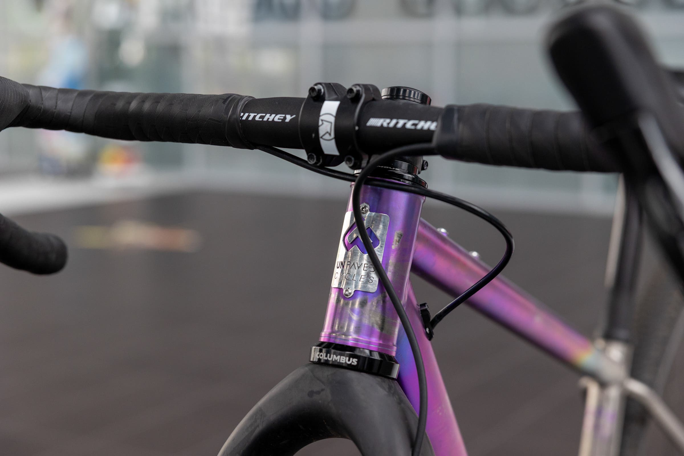Vedder from Unpaved Bikes at Bespoked Show Dresden 2026